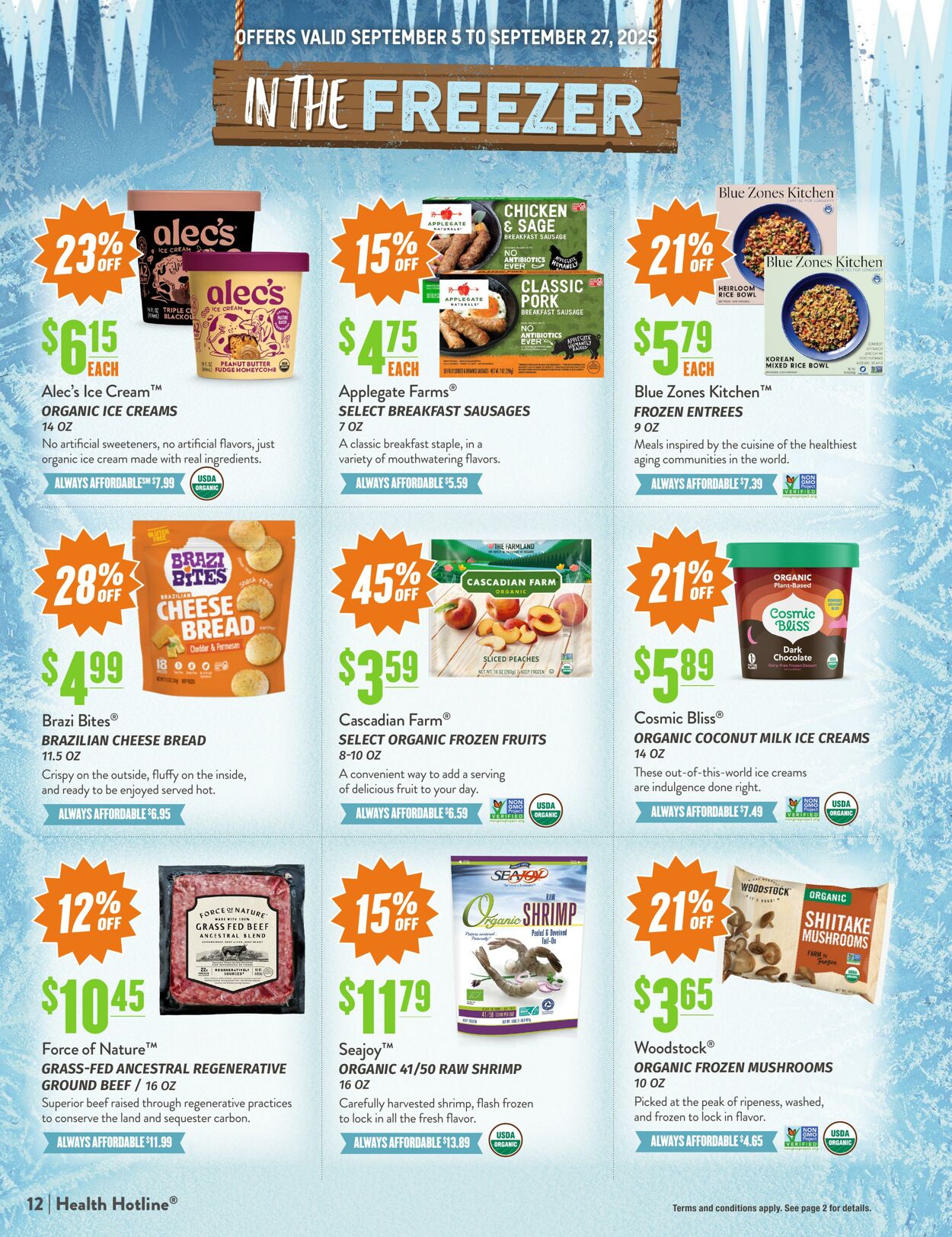 Weekly ad Natural Grocers 08/15/2025 - 09/03/2025