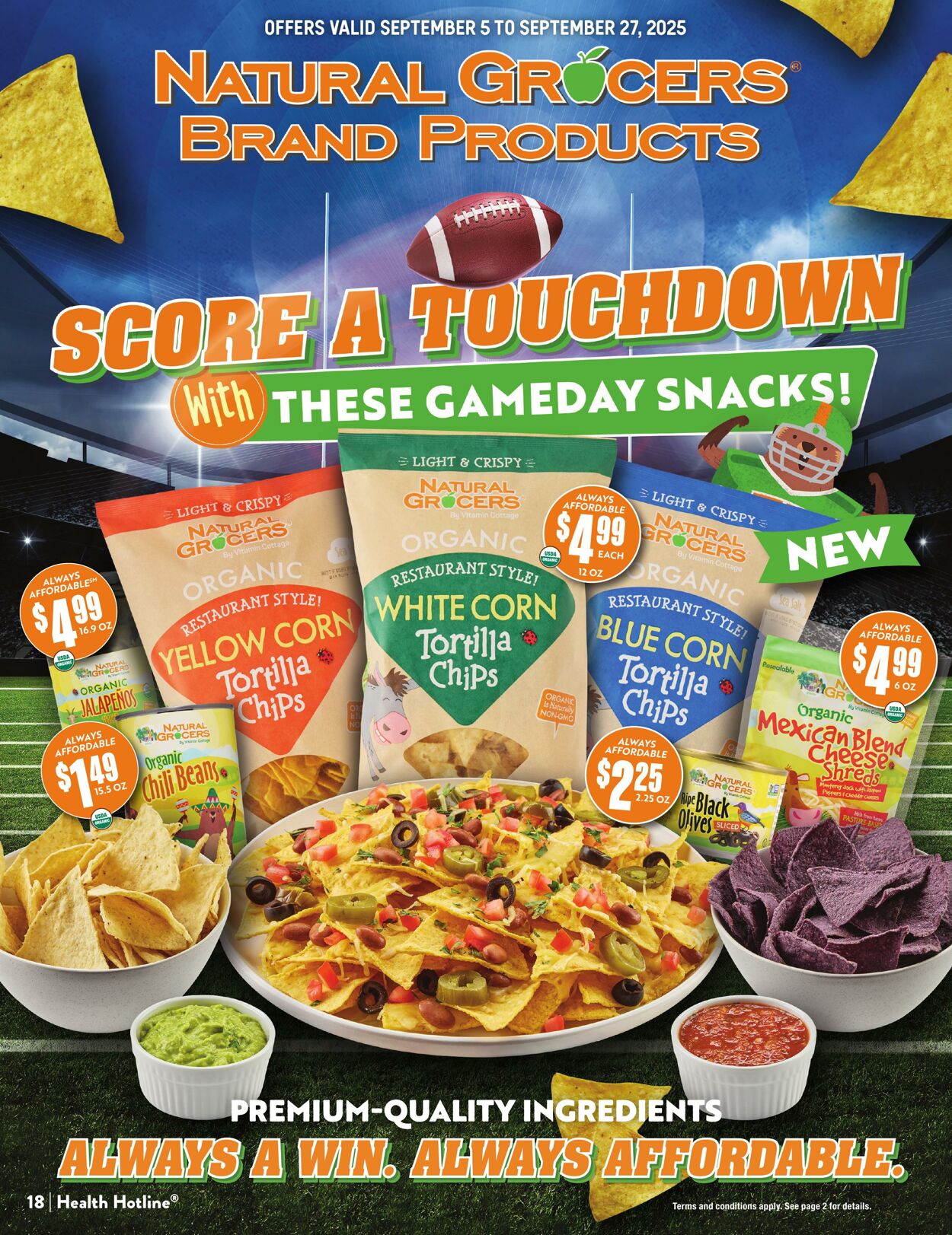 Weekly ad Natural Grocers 08/15/2025 - 09/03/2025