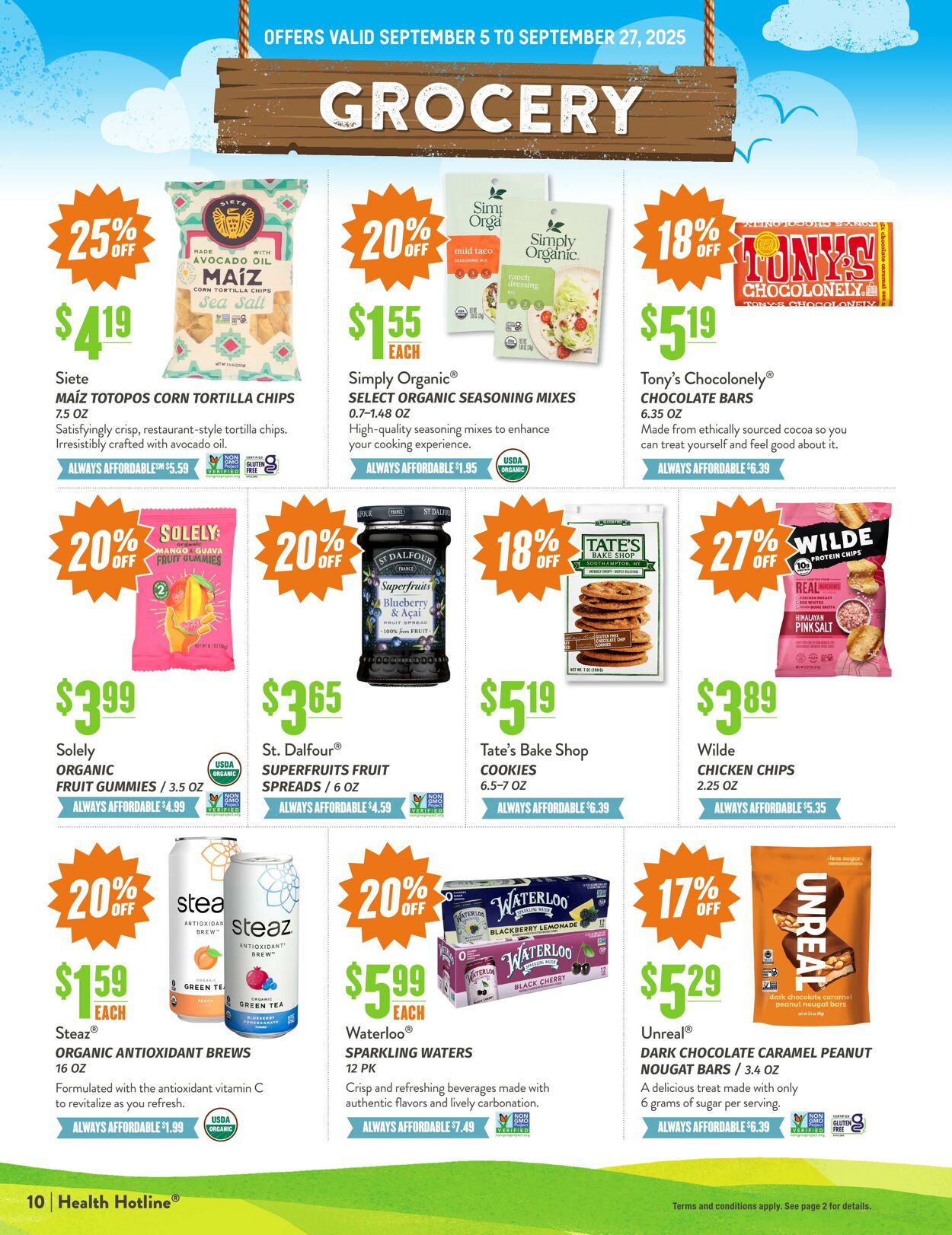 Weekly ad Natural Grocers 08/15/2025 - 09/01/2025
