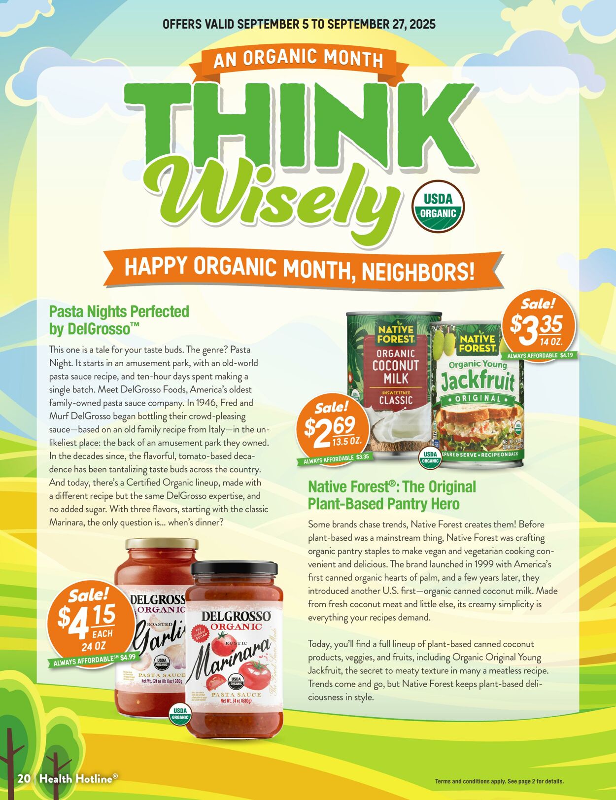 Weekly ad Natural Grocers 08/15/2025 - 09/01/2025
