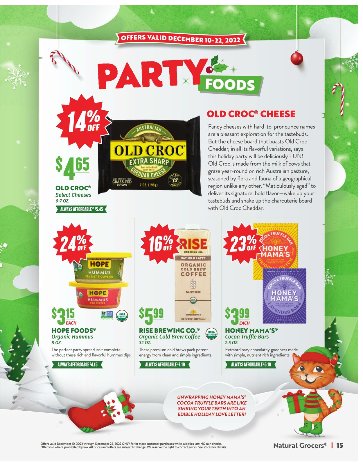 Weekly ad Natural Grocers 12/10/2022 - 12/22/2022