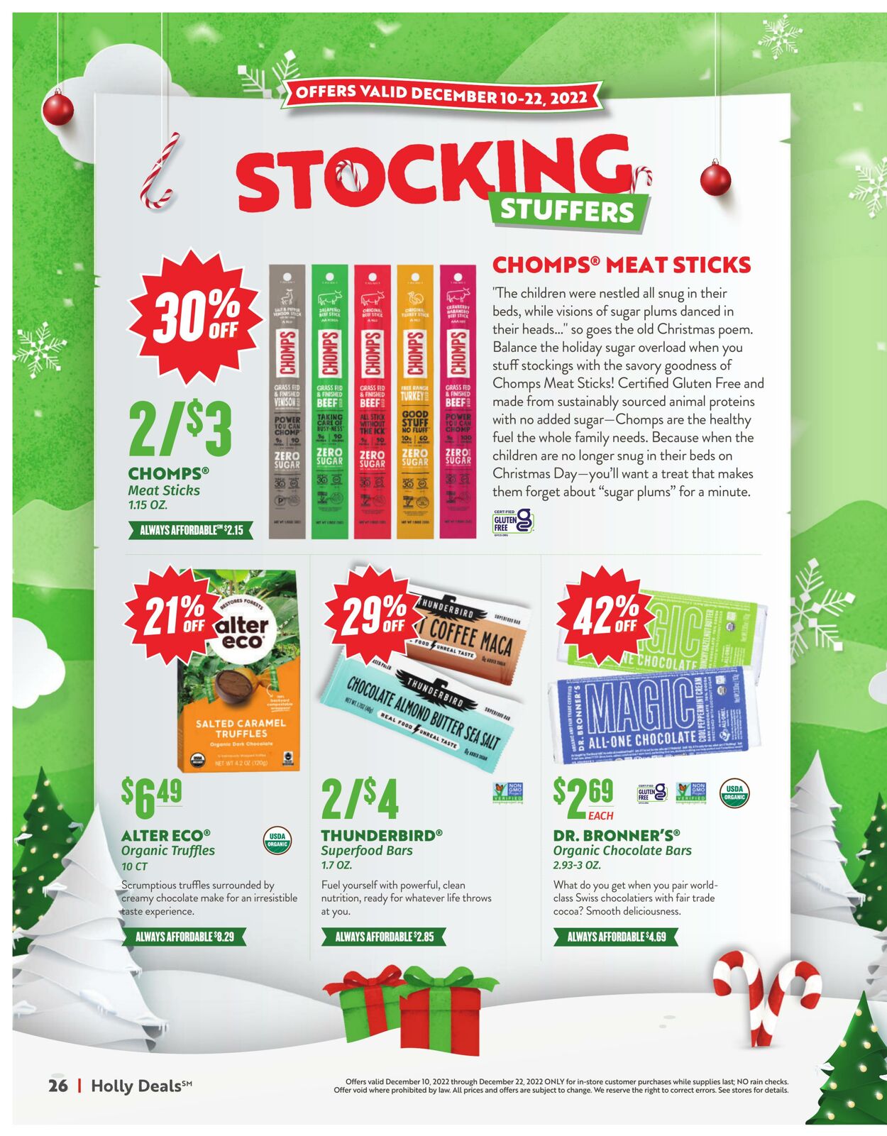 Weekly ad Natural Grocers 12/10/2022 - 12/22/2022