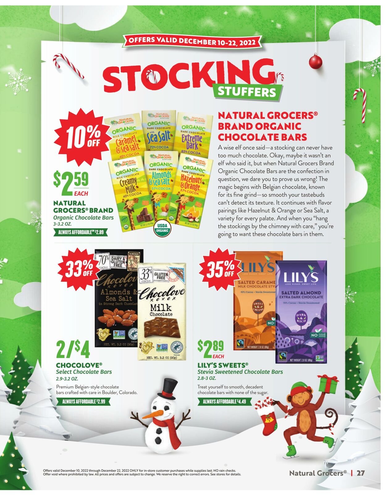 Weekly ad Natural Grocers 12/10/2022 - 12/22/2022