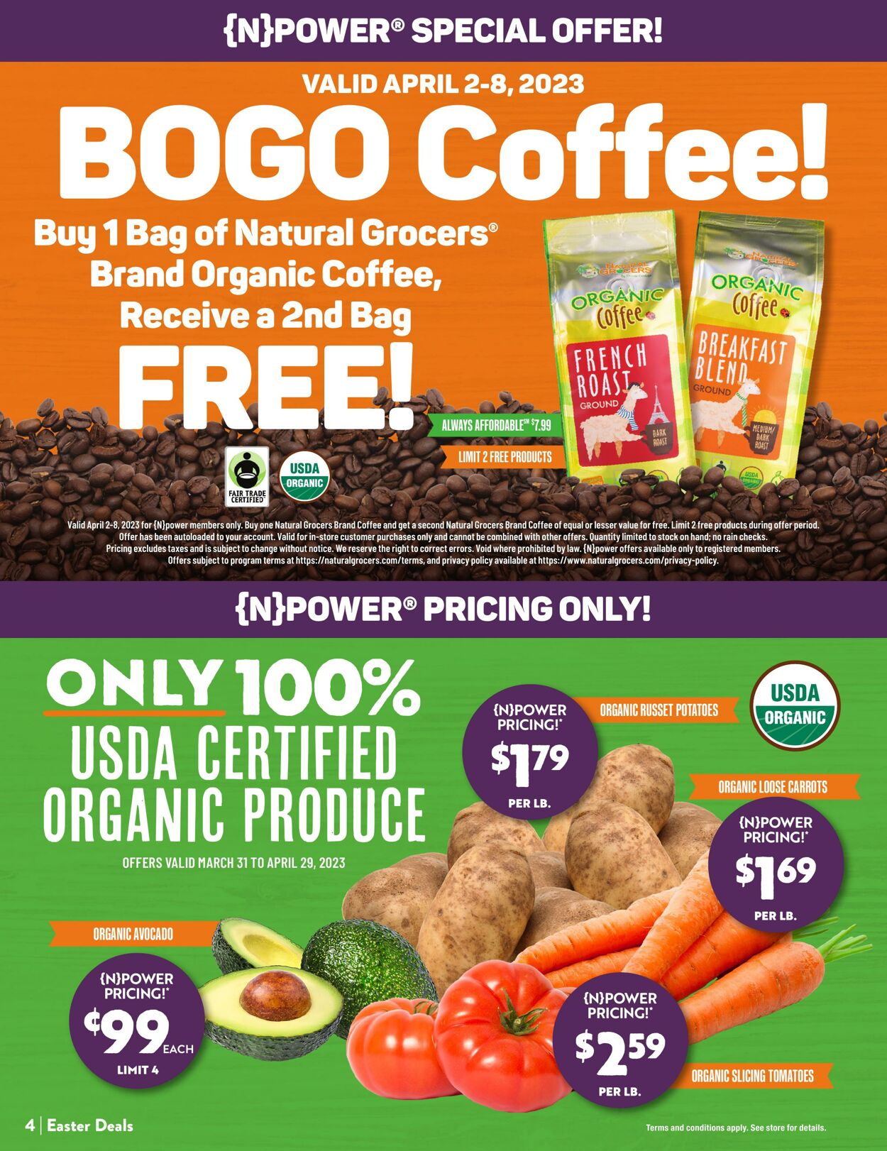 Weekly ad Natural Grocers 03/31/2023 - 04/29/2023