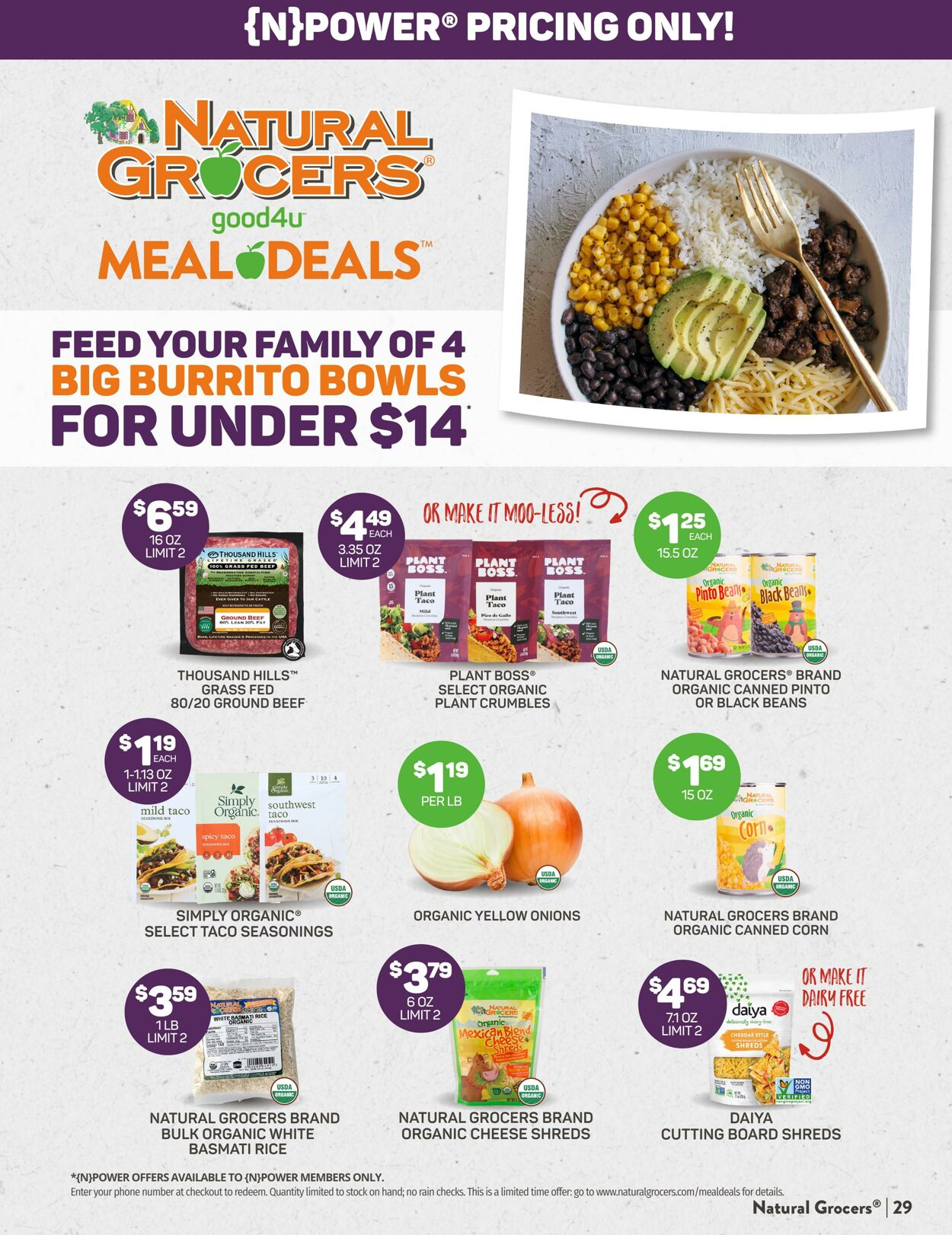 Weekly ad Natural Grocers 03/01/2023 - 03/31/2023