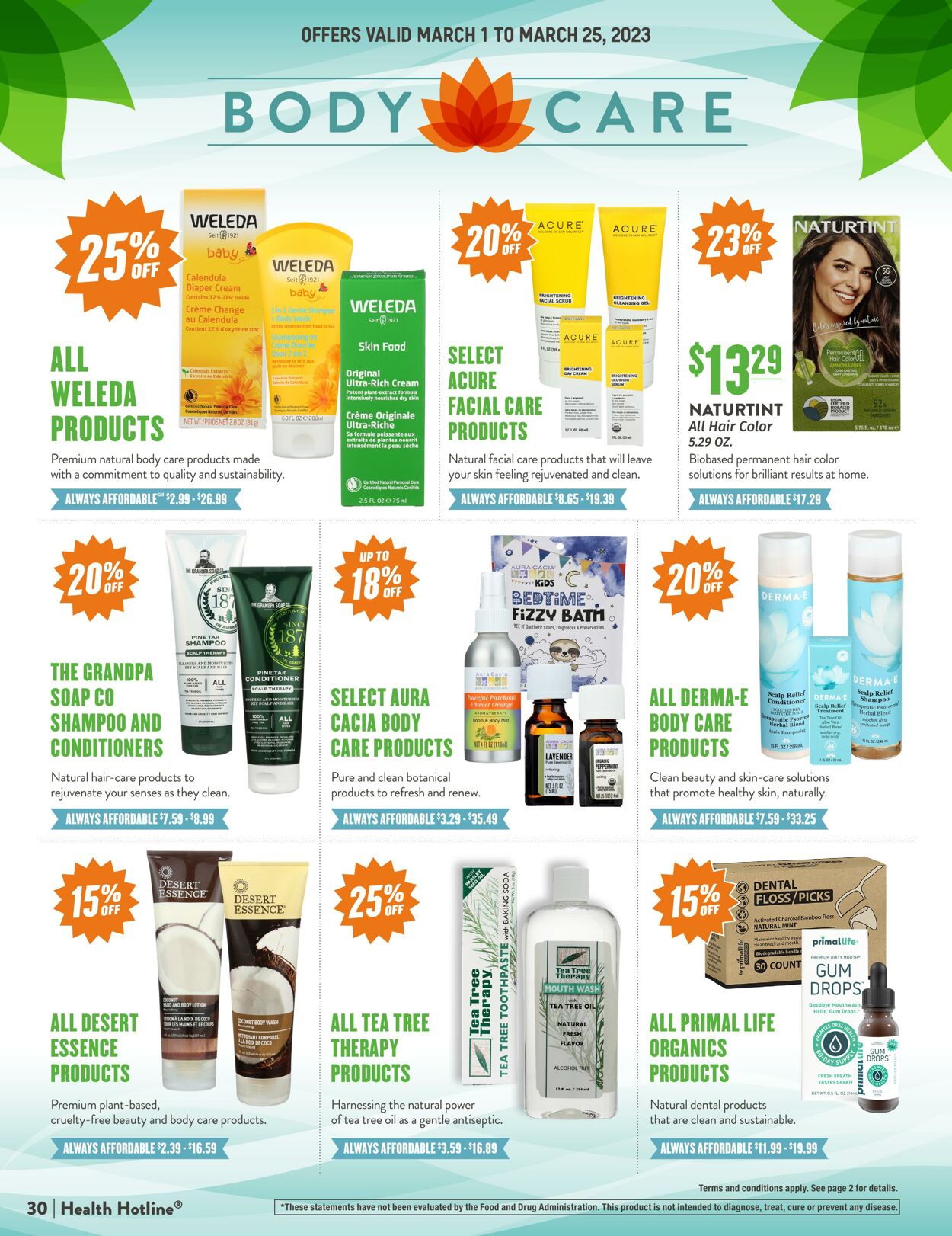 Weekly ad Natural Grocers 03/01/2023 - 03/31/2023