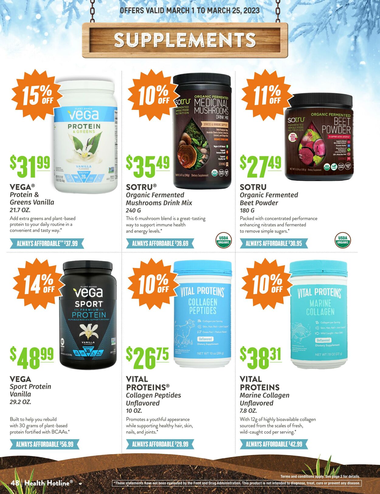 Weekly ad Natural Grocers 03/01/2023 - 03/31/2023