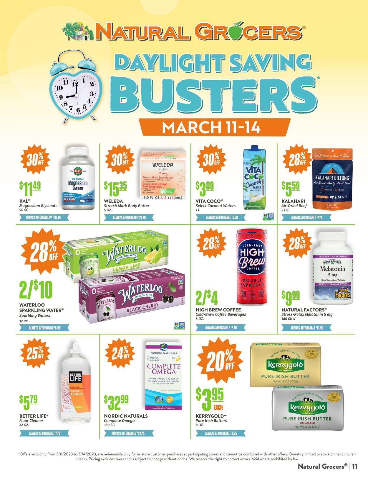 Weekly ad Natural Grocers 03/01/2023 - 03/31/2023