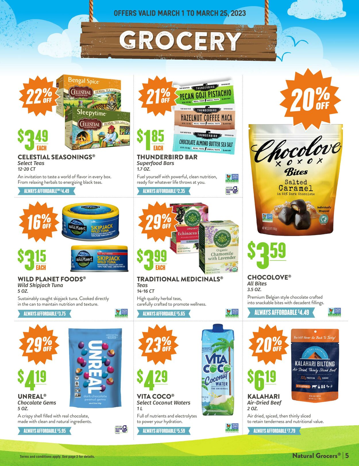 Weekly ad Natural Grocers 03/01/2023 - 03/31/2023