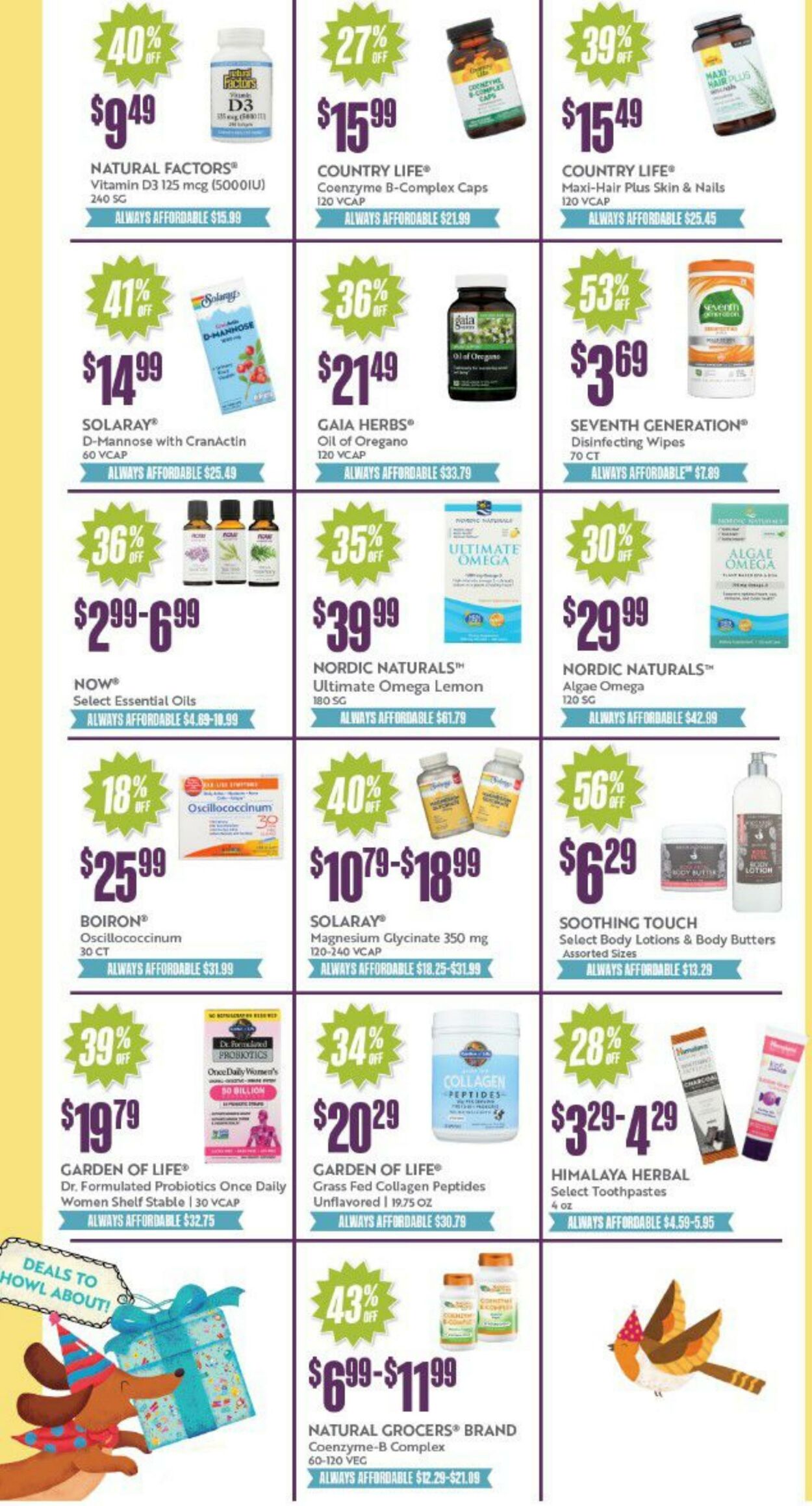 Weekly ad Natural Grocers 08/18/2022 - 08/20/2022