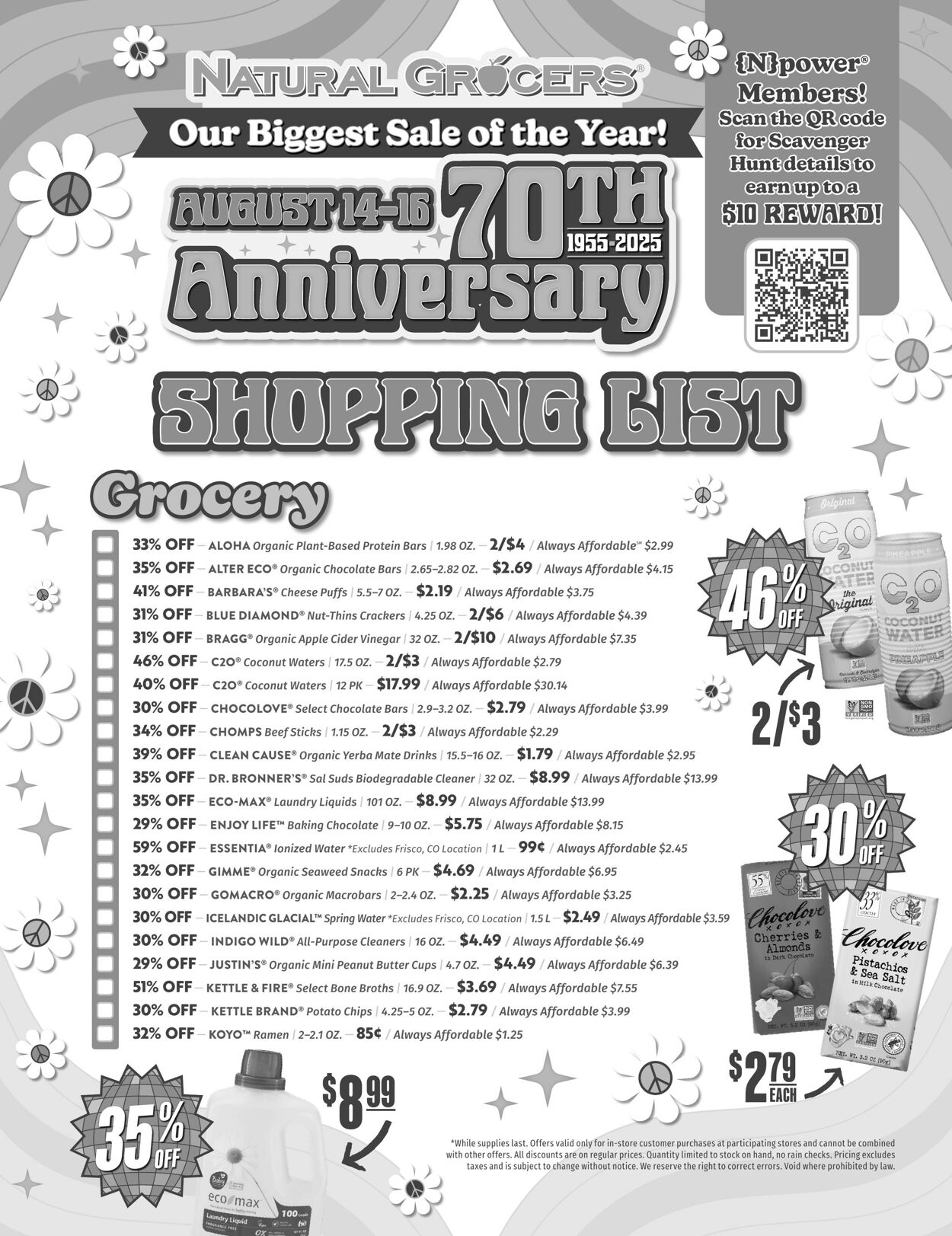Weekly ad Natural Grocers 07/24/2025 - 08/04/2025