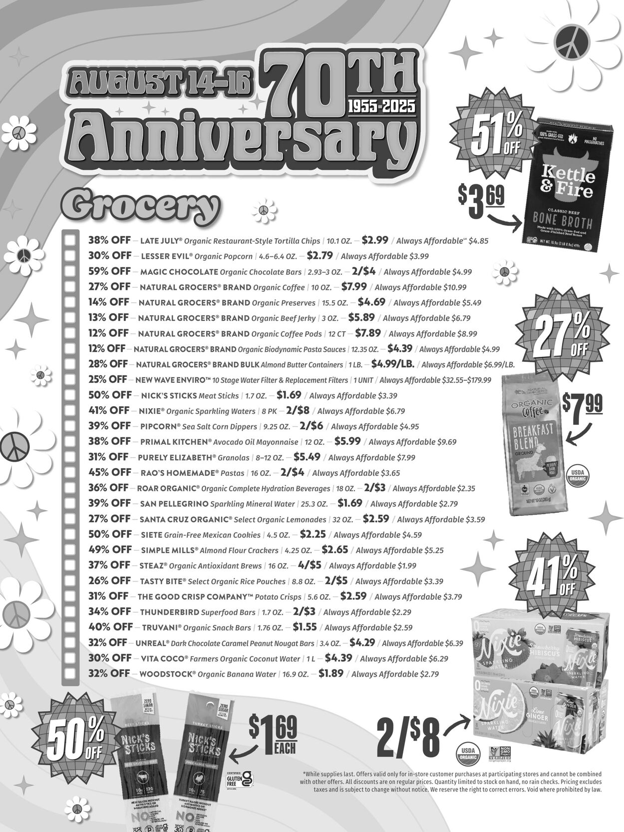 Weekly ad Natural Grocers 07/24/2025 - 08/04/2025