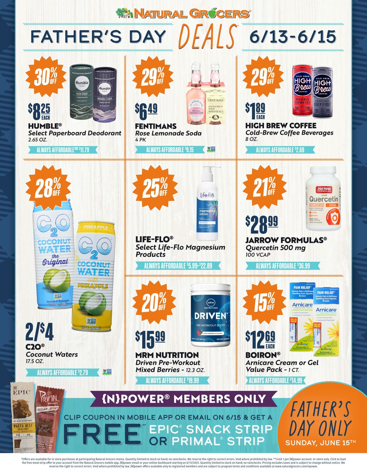 Weekly ad Natural Grocers 05/08/2025 - 06/05/2025