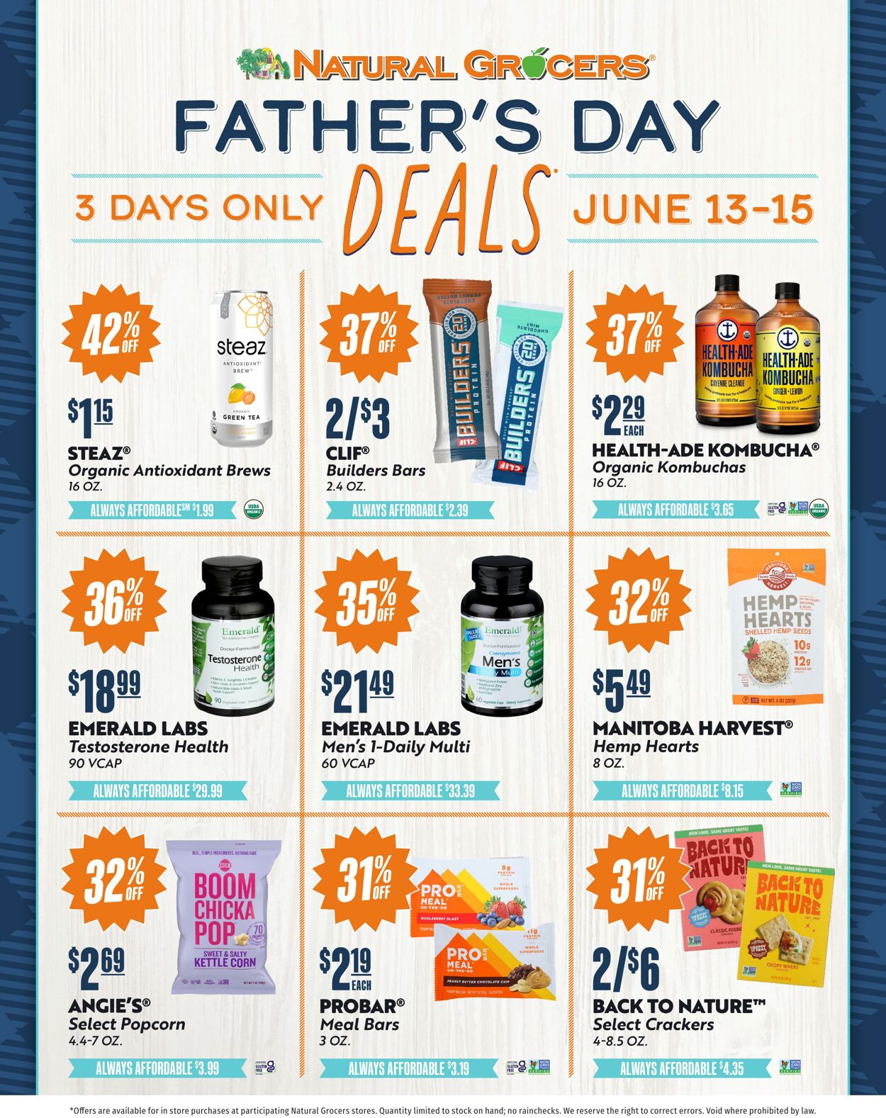 Weekly ad Natural Grocers 05/08/2025 - 06/16/2025