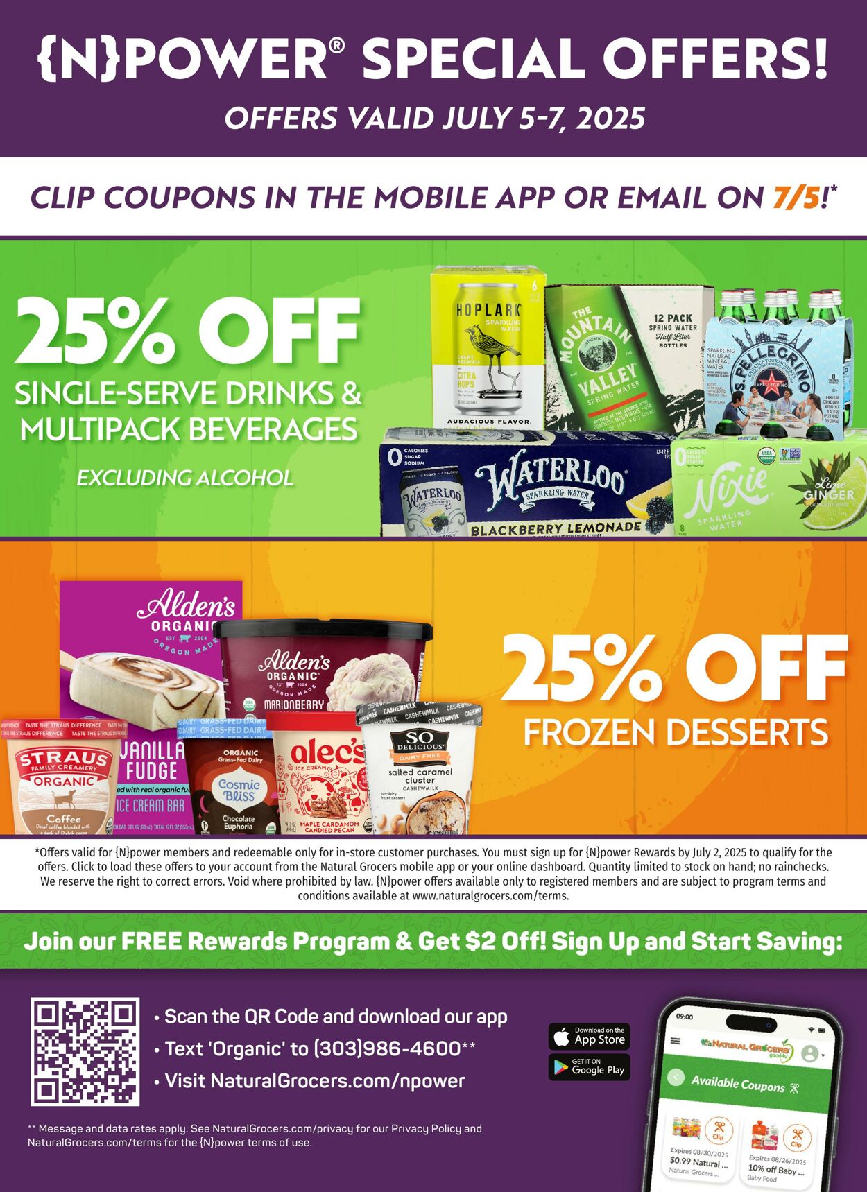 Weekly ad Natural Grocers 06/26/2025 - 07/17/2025