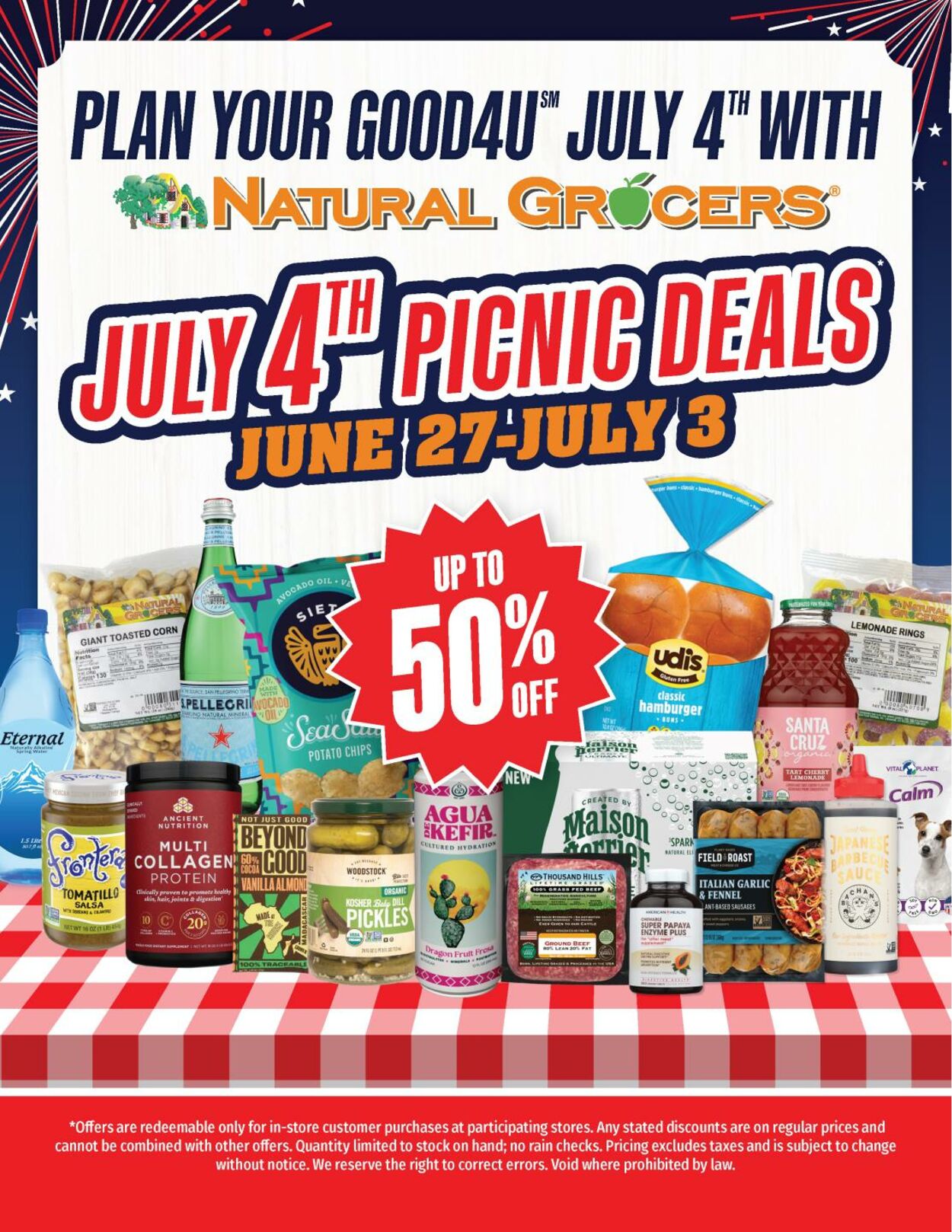 Weekly ad Natural Grocers 06/13/2025 - 07/04/2025