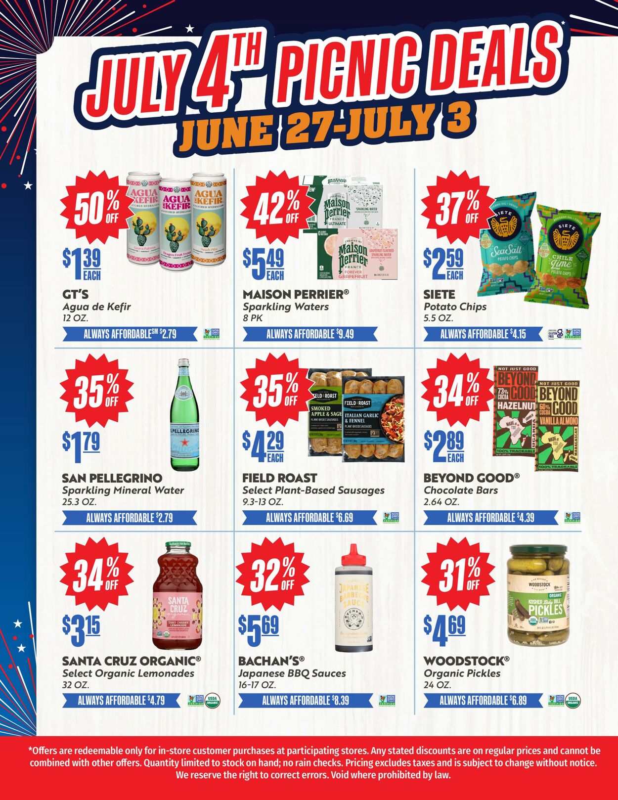 Weekly ad Natural Grocers 06/13/2025 - 07/03/2025