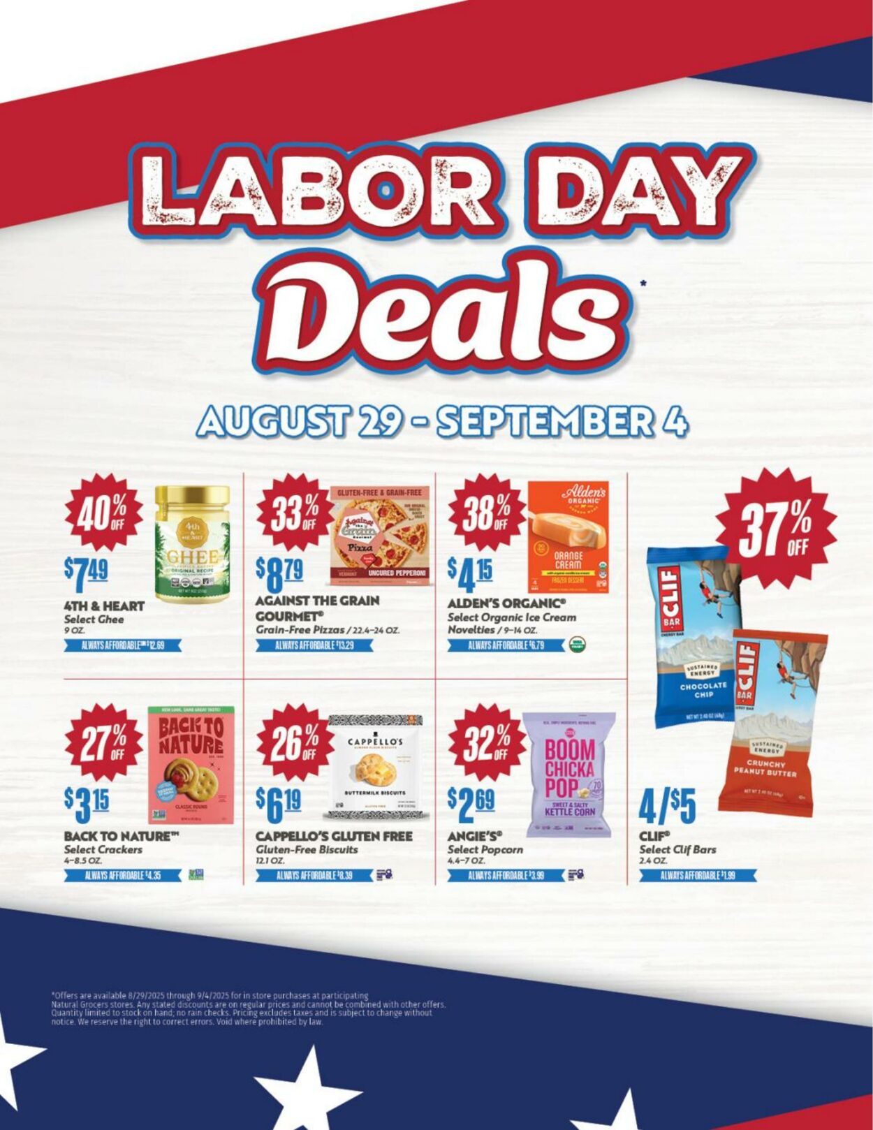 Weekly ad Natural Grocers 08/07/2025 - 08/27/2025