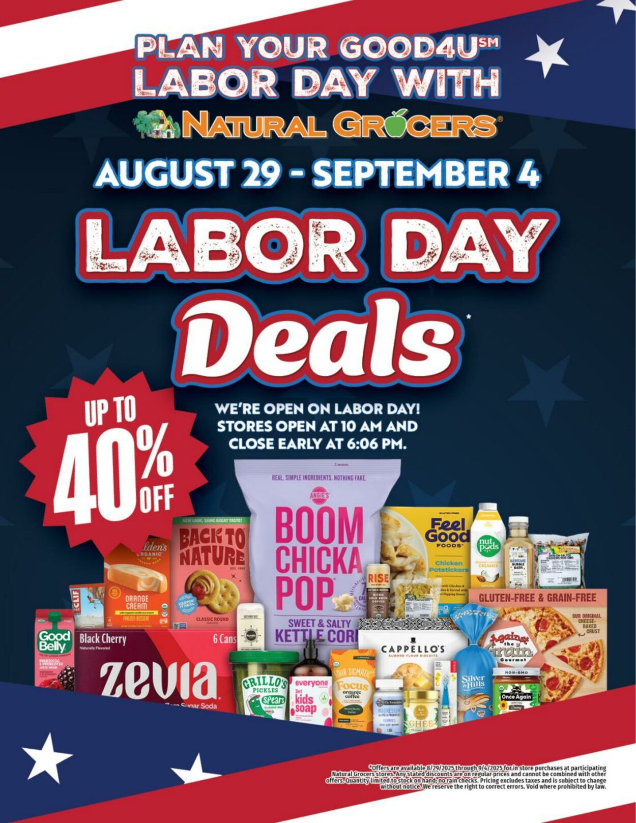 Weekly ad Natural Grocers 08/07/2025 - 08/27/2025