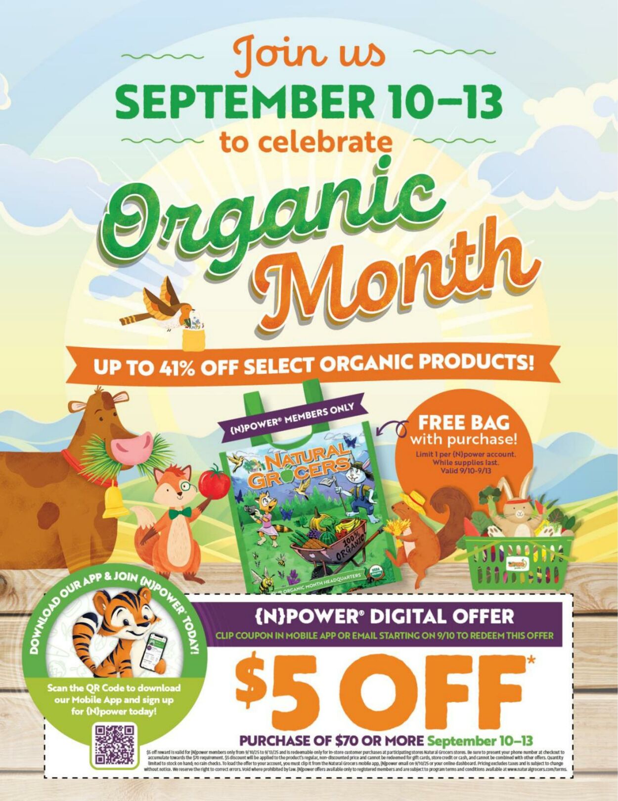 Weekly ad Natural Grocers 08/07/2025 - 08/25/2025