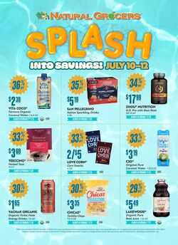 Weekly ad Natural Grocers 06/12/2025 - 07/01/2025