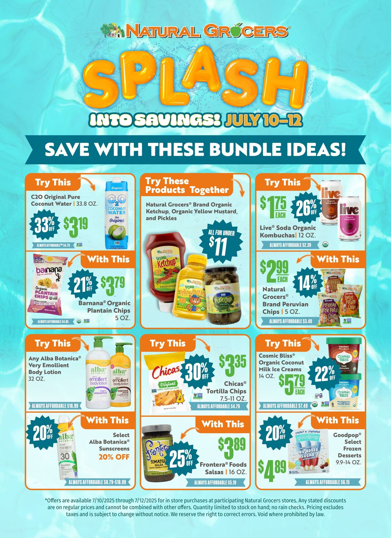 Weekly ad Natural Grocers 06/12/2025 - 06/29/2025