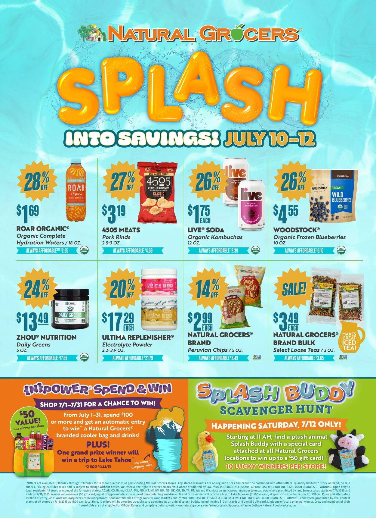 Weekly ad Natural Grocers 06/12/2025 - 06/30/2025