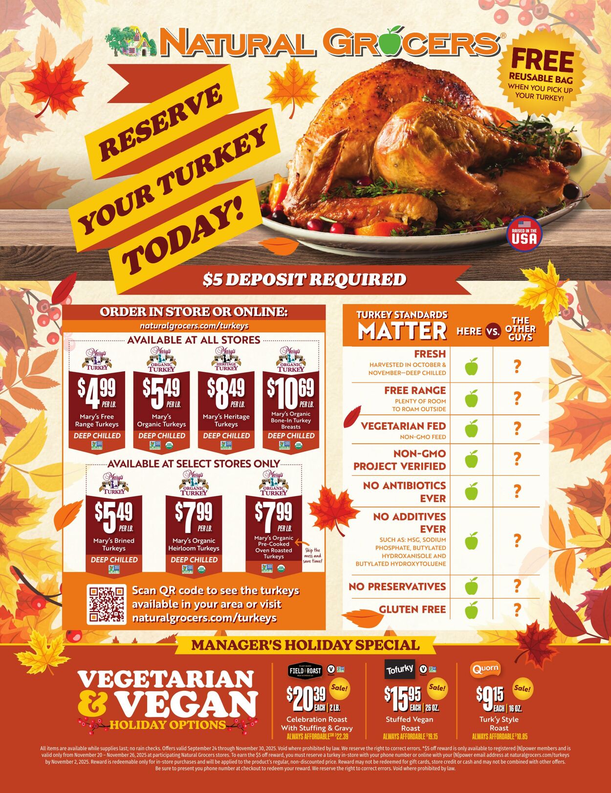 Weekly ad Natural Grocers 10/31/2025 - 11/27/2025