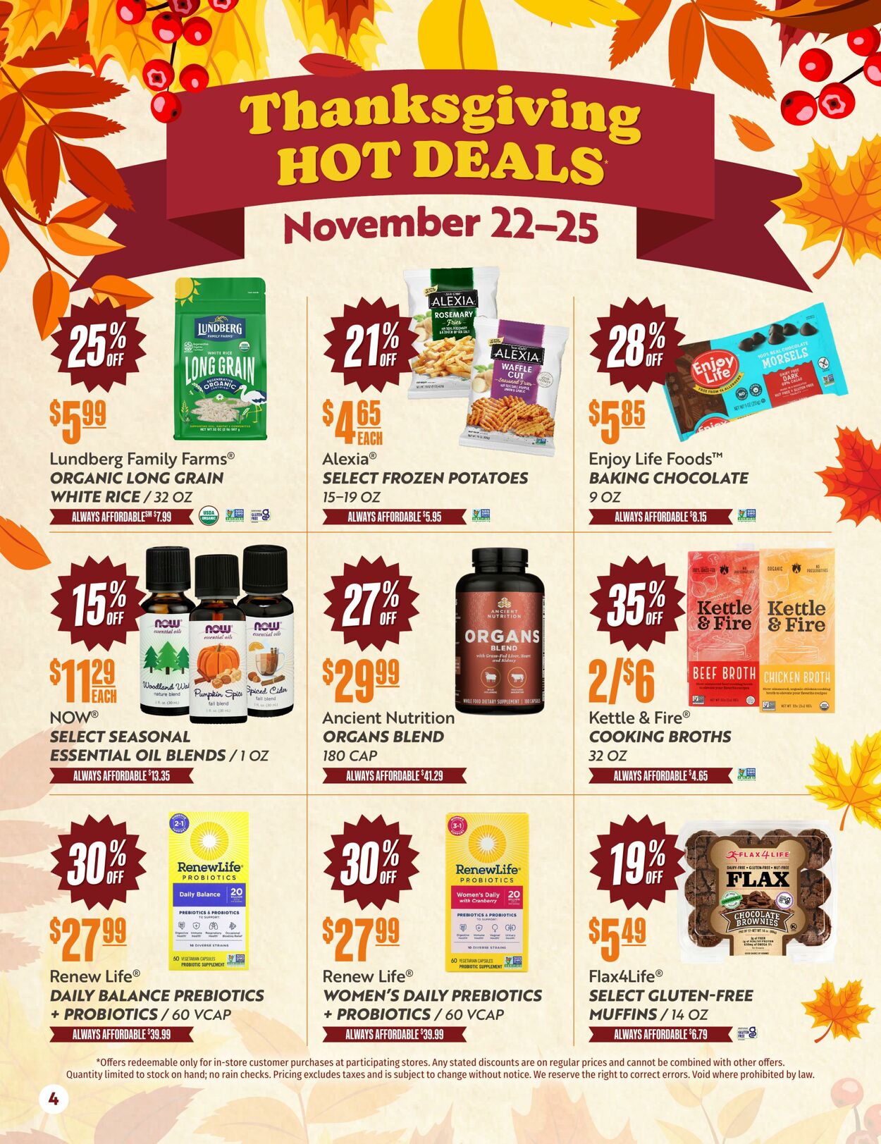 Weekly ad Natural Grocers 10/31/2025 - 11/27/2025