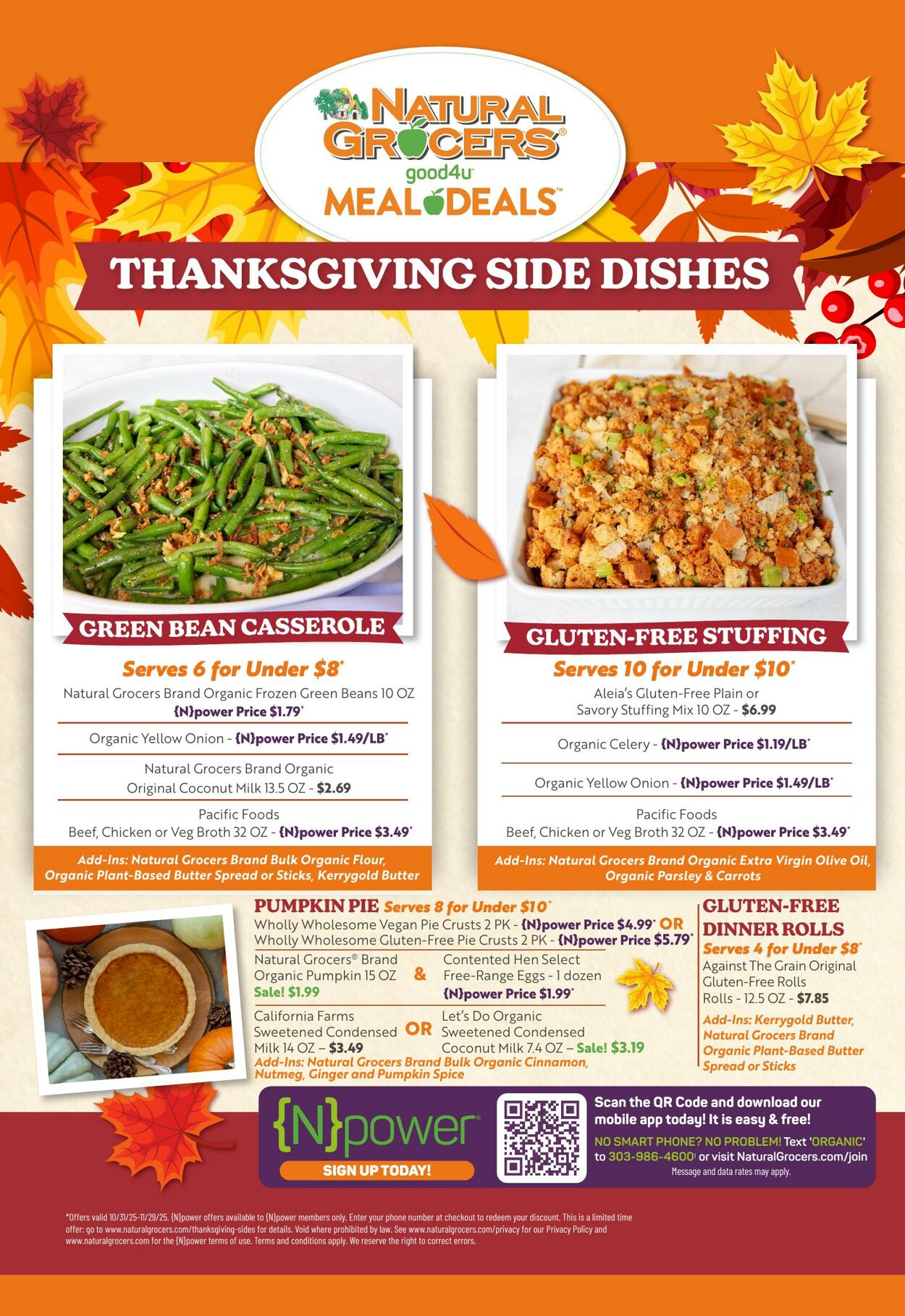 Weekly ad Natural Grocers 10/31/2025 - 11/27/2025