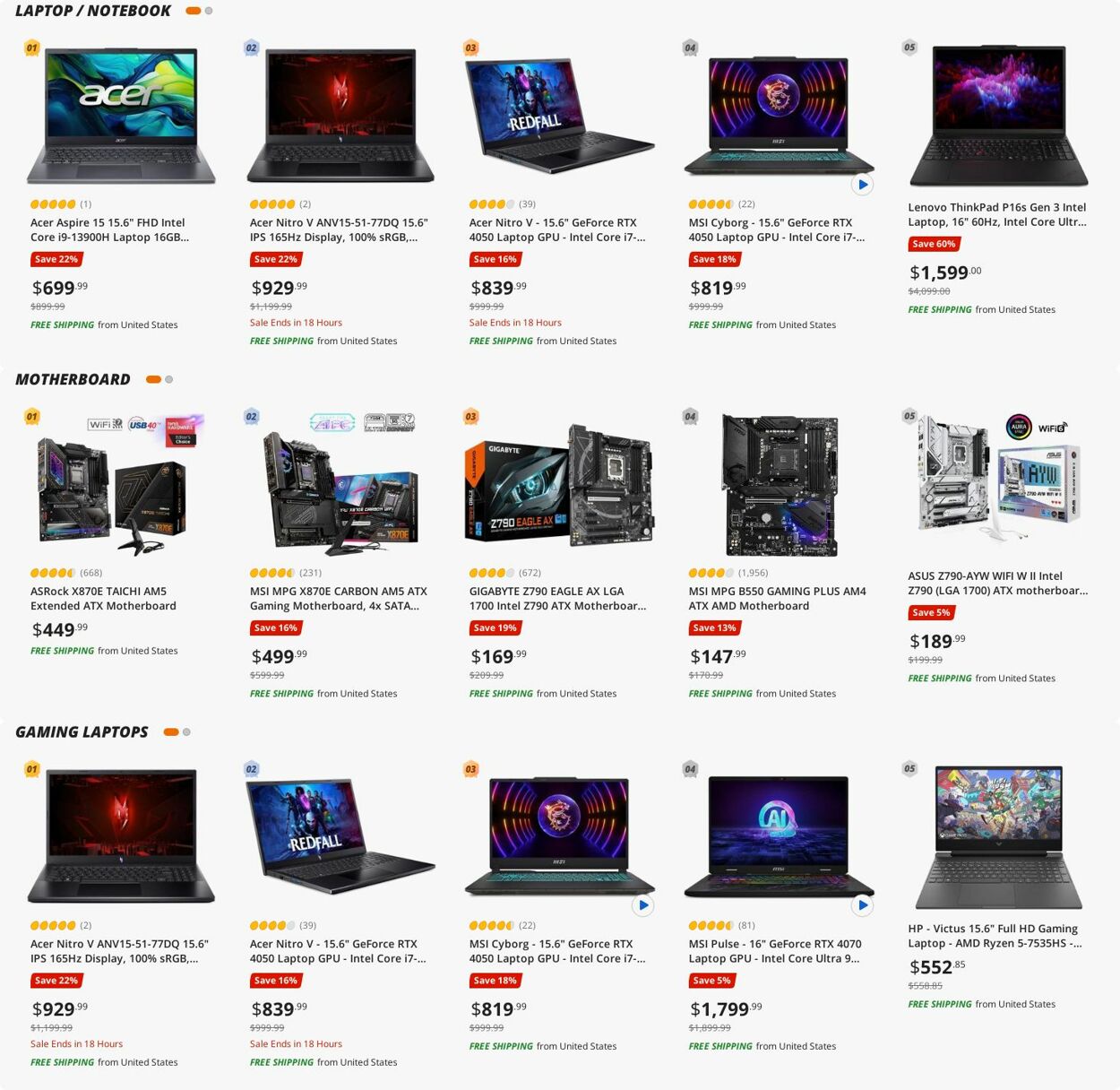 Weekly ad Newegg 06/01/2025 - 06/30/2025