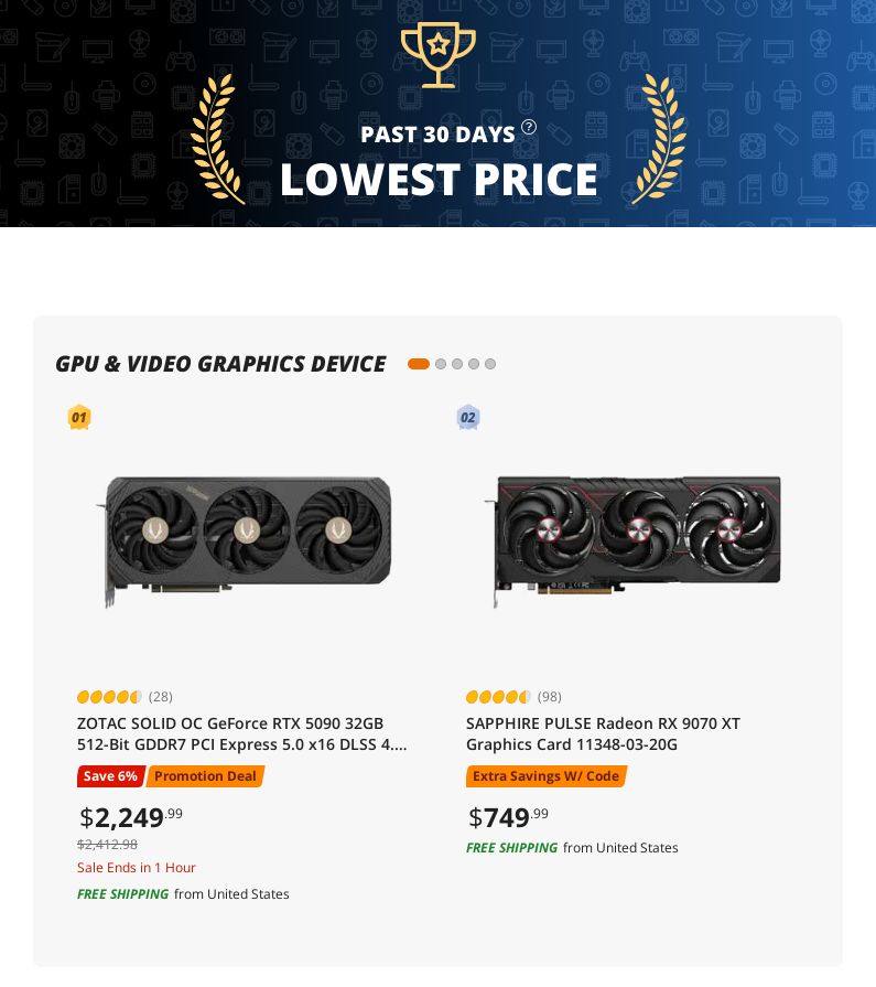 Weekly ad Newegg 09/01/2025 - 09/30/2025