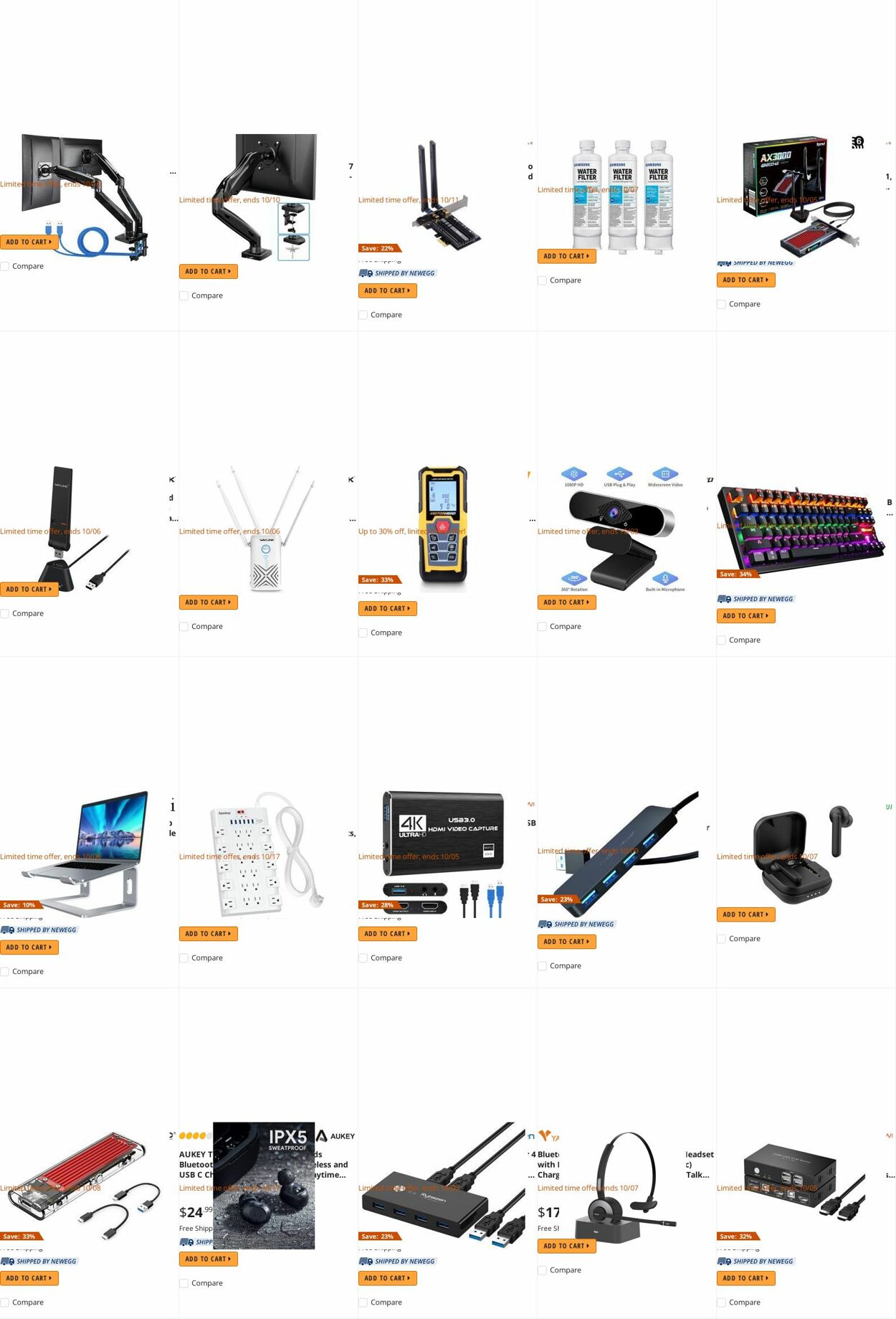 Weekly ad Newegg 10/01/2022 - 10/31/2022