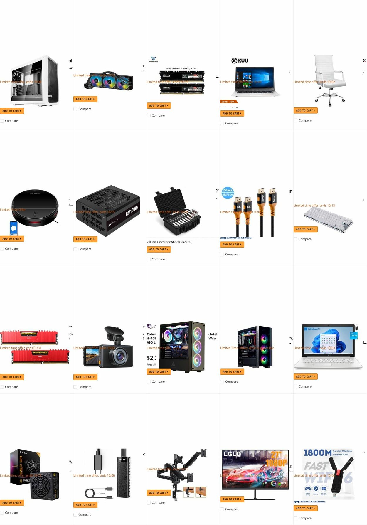 Weekly ad Newegg 10/01/2022 - 10/31/2022