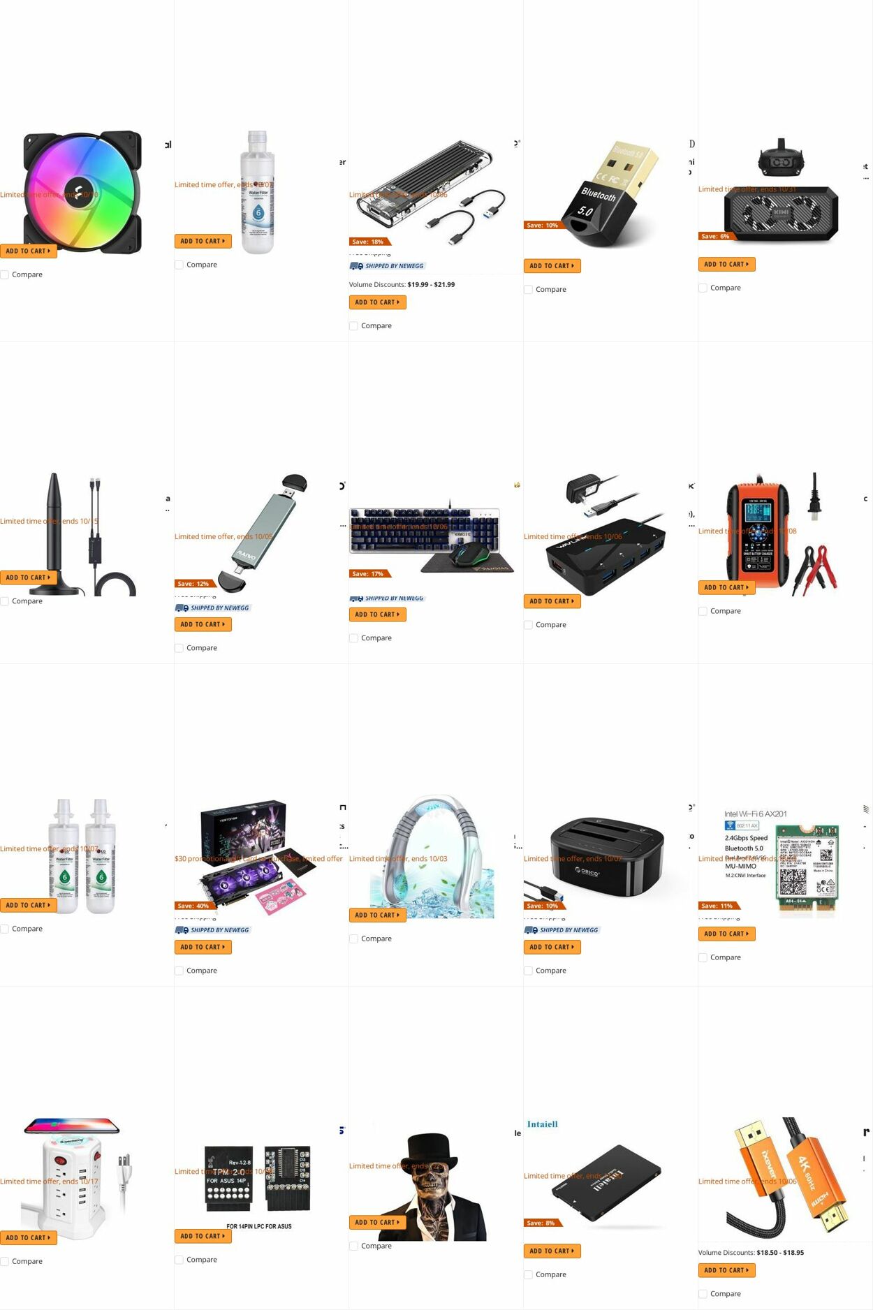 Weekly ad Newegg 10/01/2022 - 10/31/2022