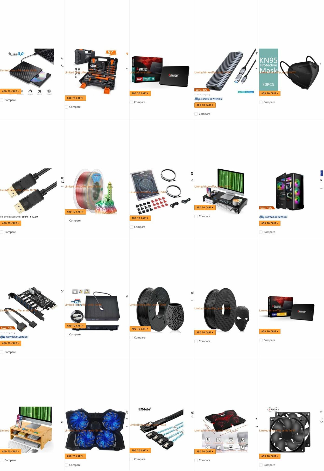 Weekly ad Newegg 10/01/2022 - 10/31/2022