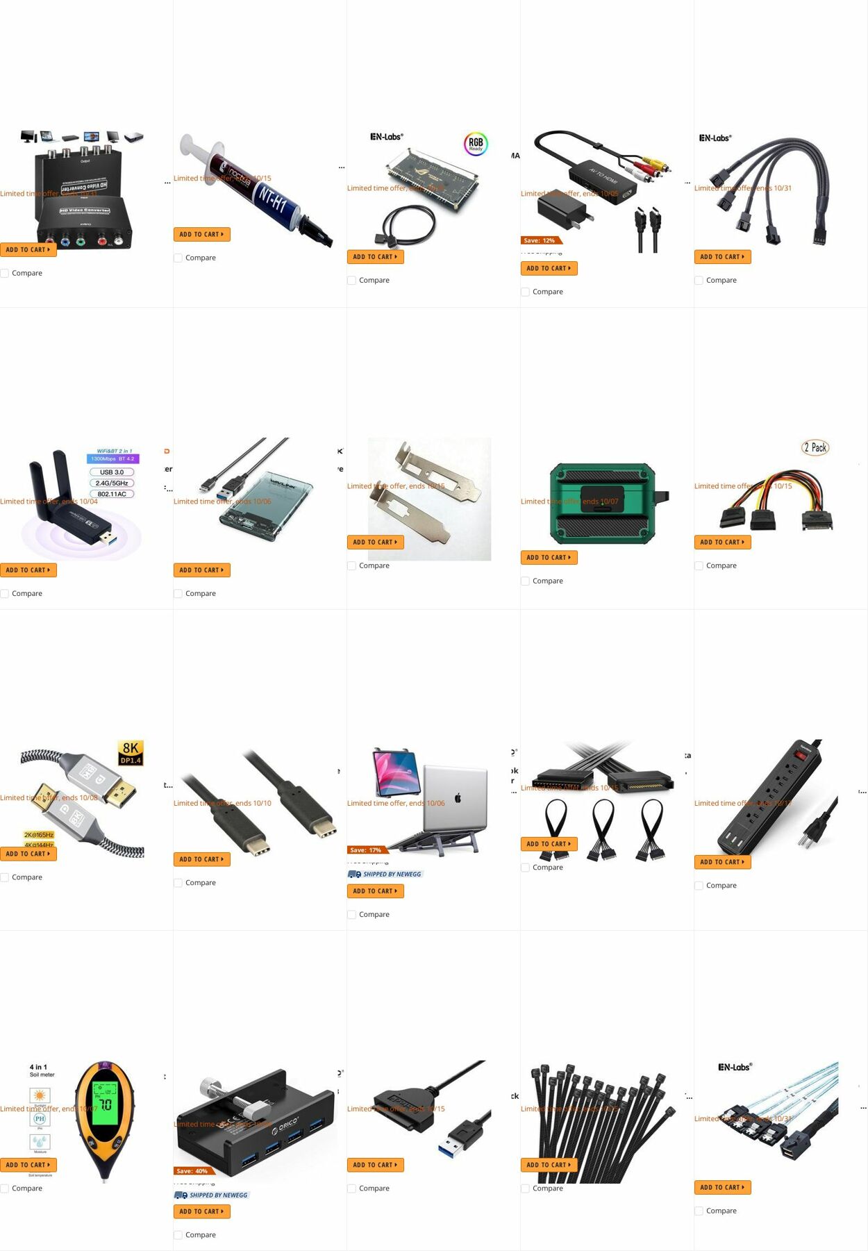 Weekly ad Newegg 10/01/2022 - 10/31/2022