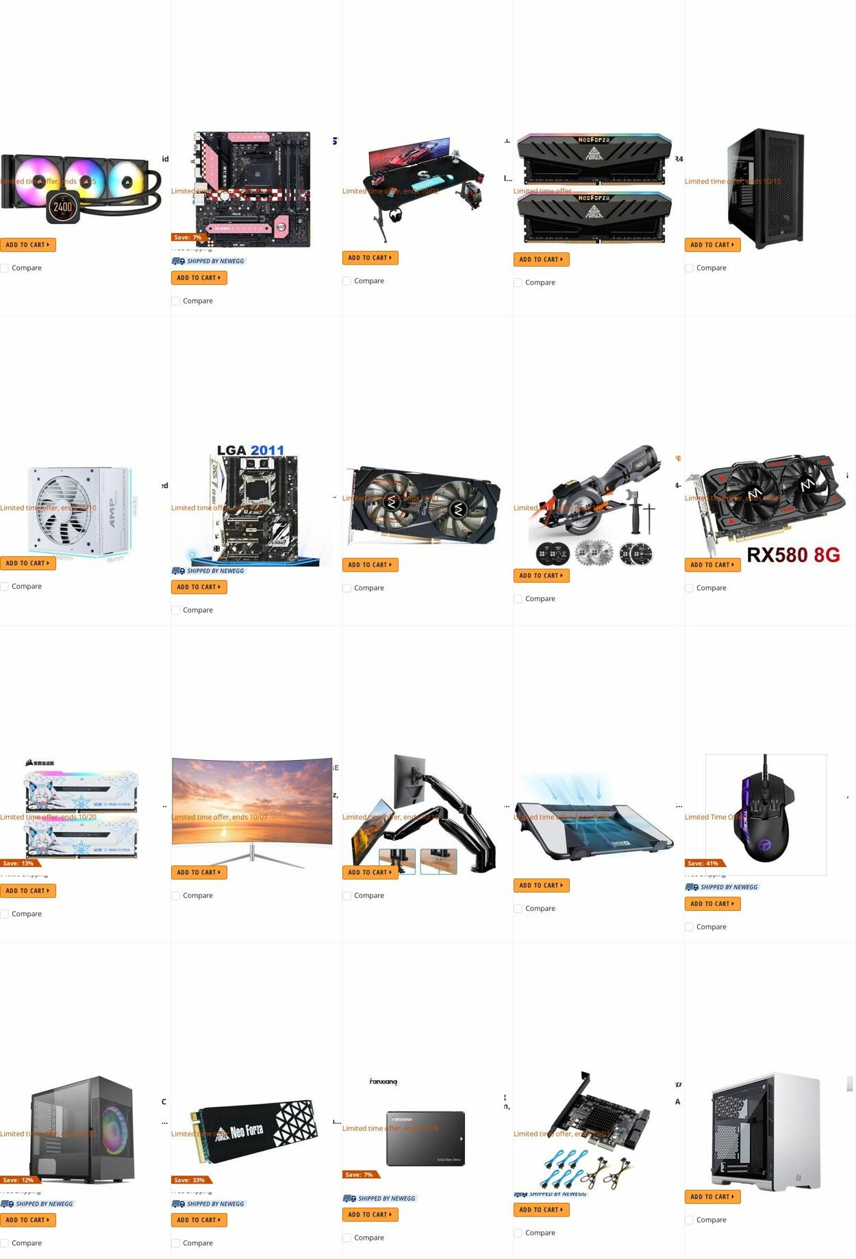 Weekly ad Newegg 10/01/2022 - 10/31/2022