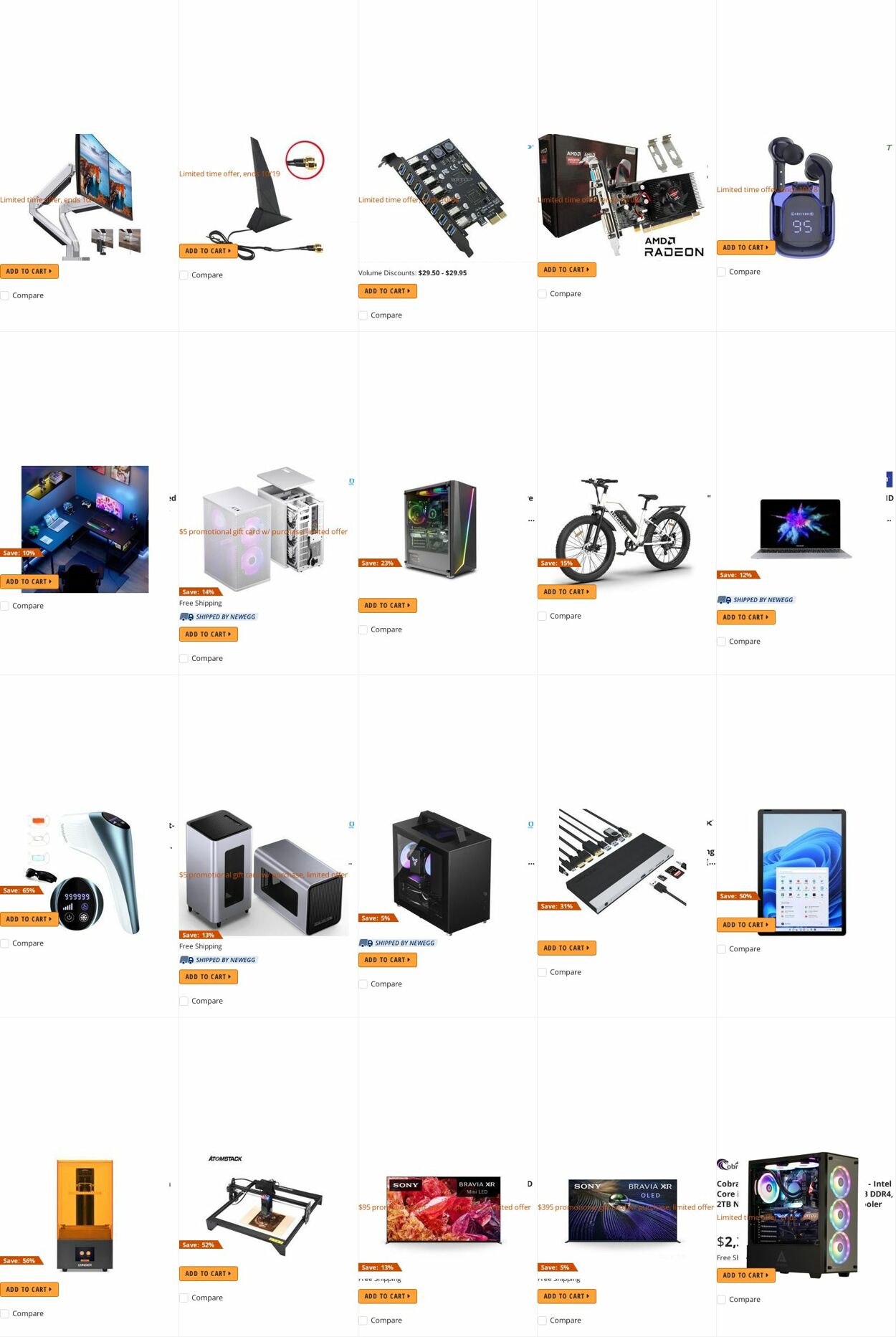 Weekly ad Newegg 10/01/2022 - 10/31/2022