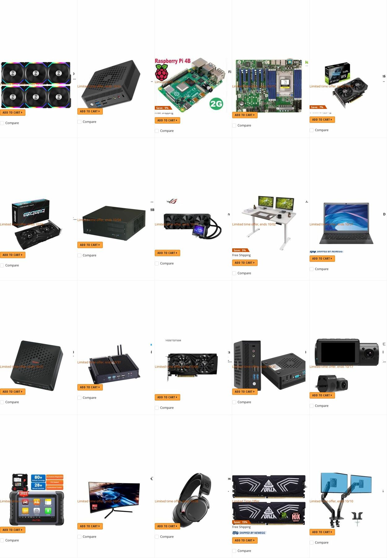 Weekly ad Newegg 10/01/2022 - 10/31/2022