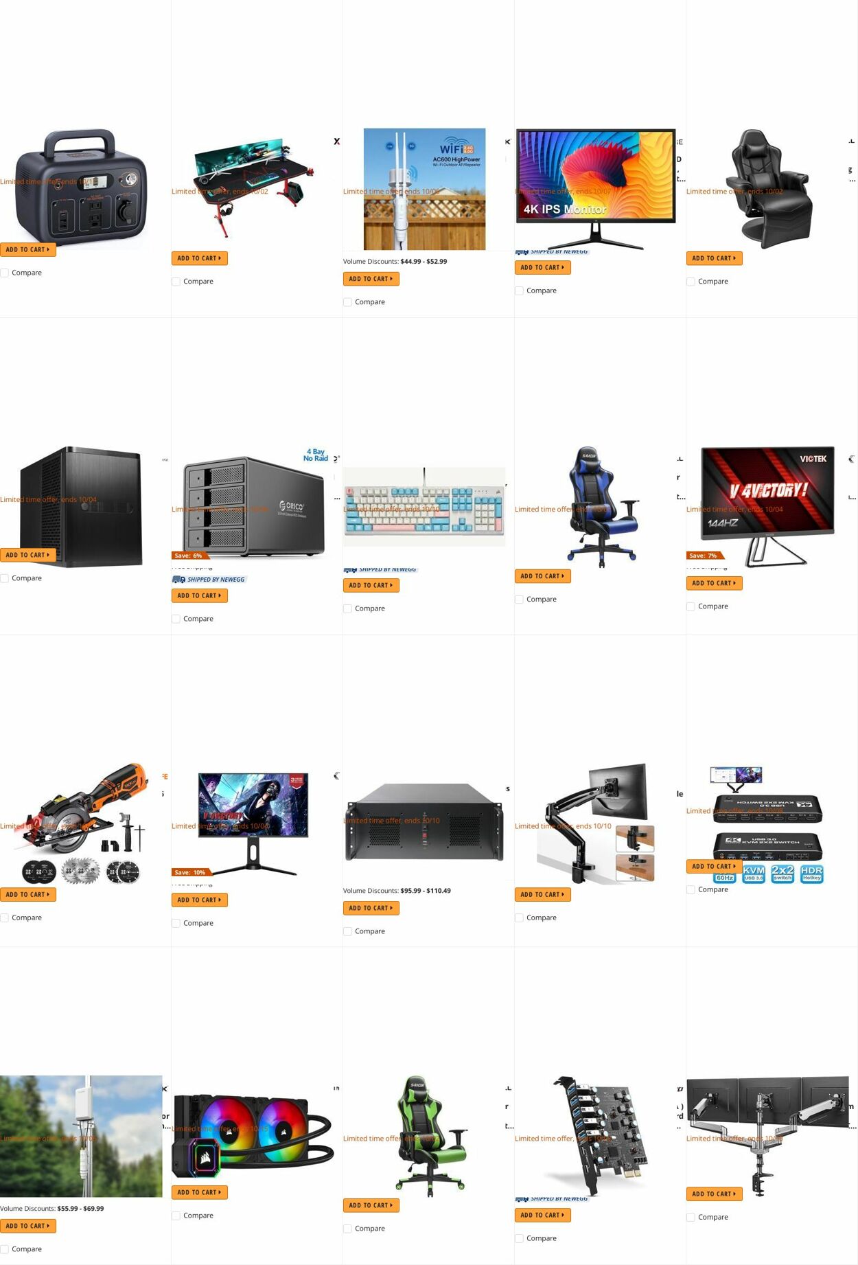 Weekly ad Newegg 10/01/2022 - 10/31/2022