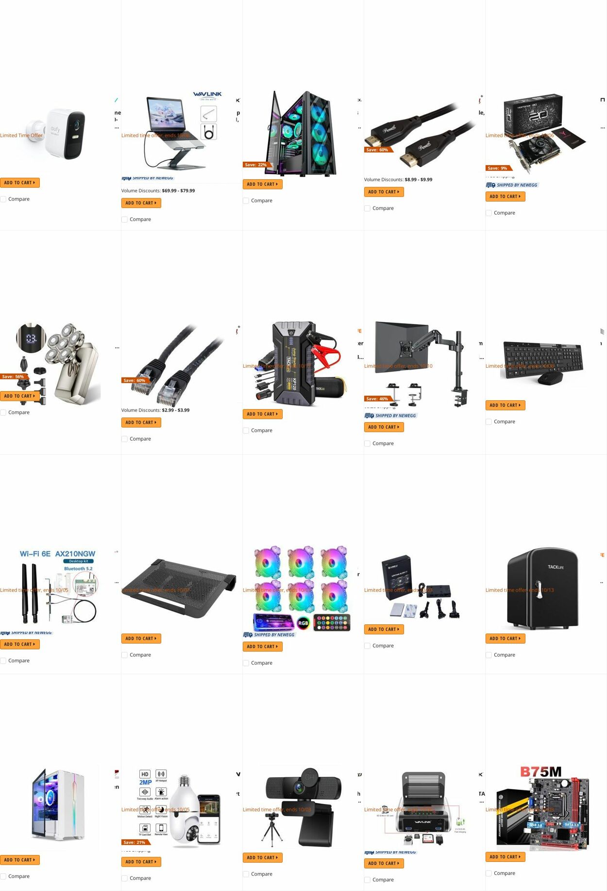 Weekly ad Newegg 10/01/2022 - 10/31/2022