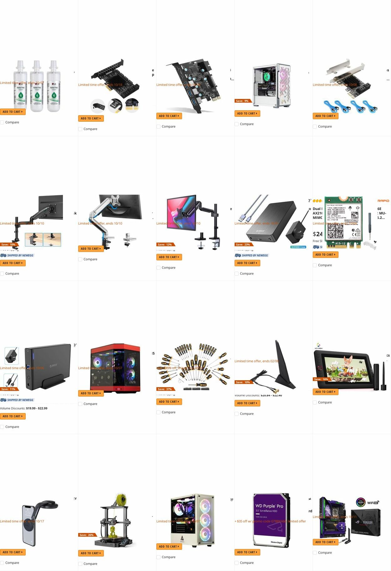 Weekly ad Newegg 10/01/2022 - 10/31/2022