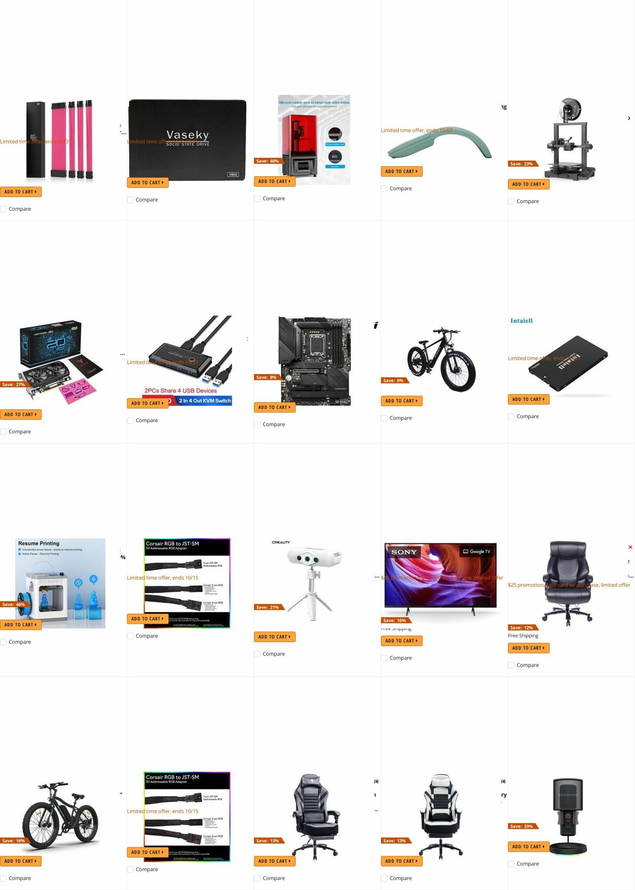 Weekly ad Newegg 10/01/2022 - 10/31/2022