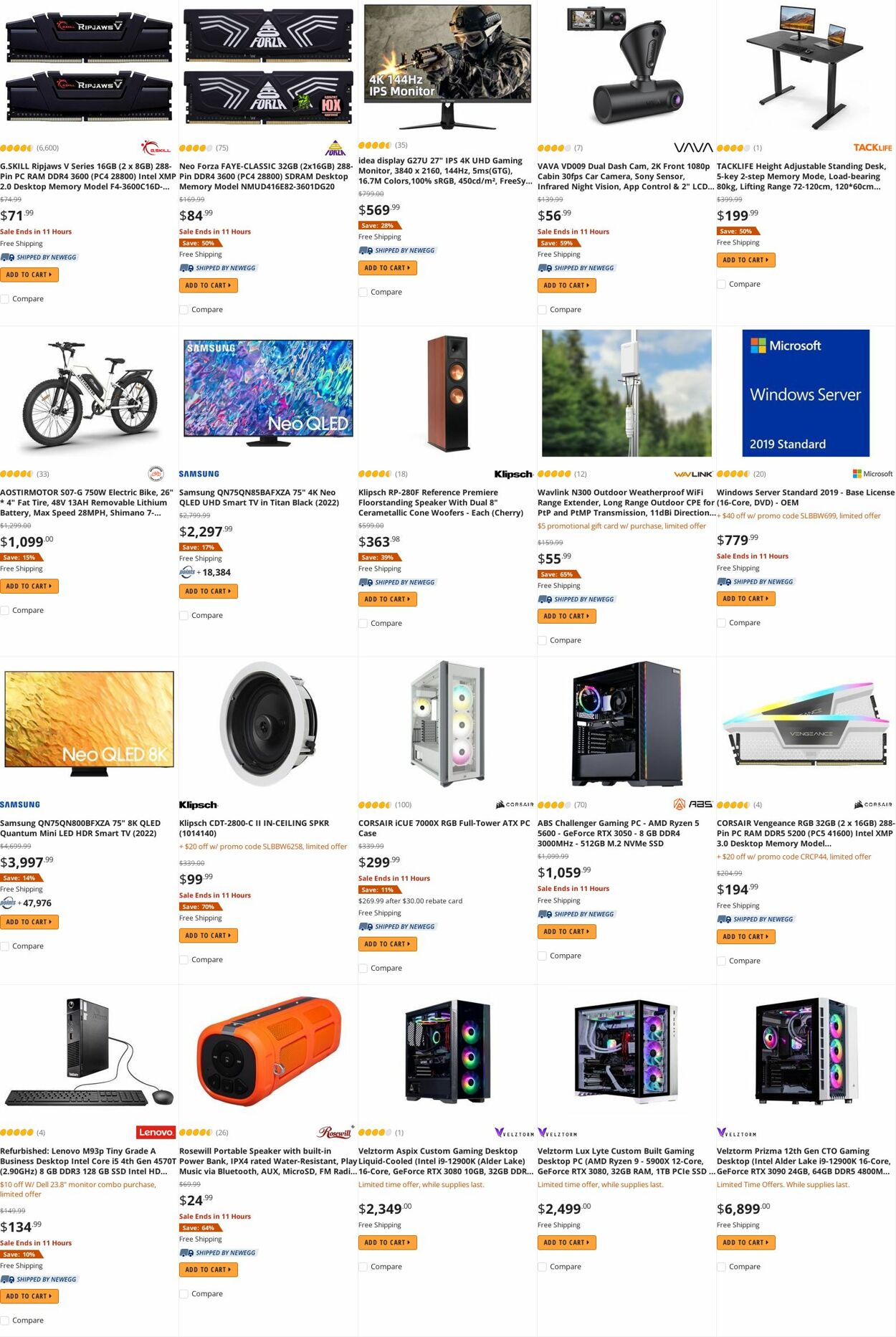 Weekly ad Newegg 09/12/2022 - 09/21/2022