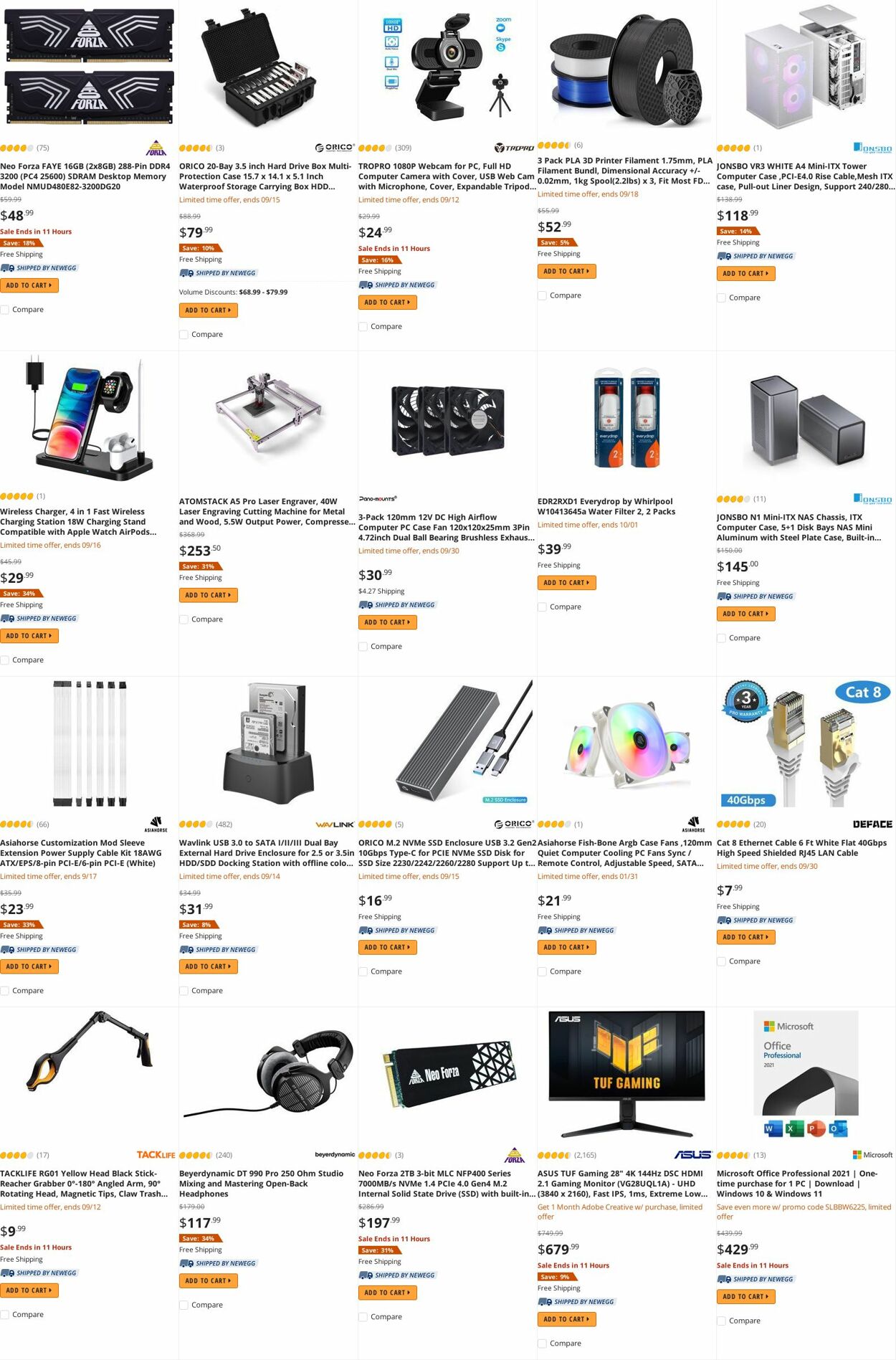 Weekly ad Newegg 09/12/2022 - 09/21/2022