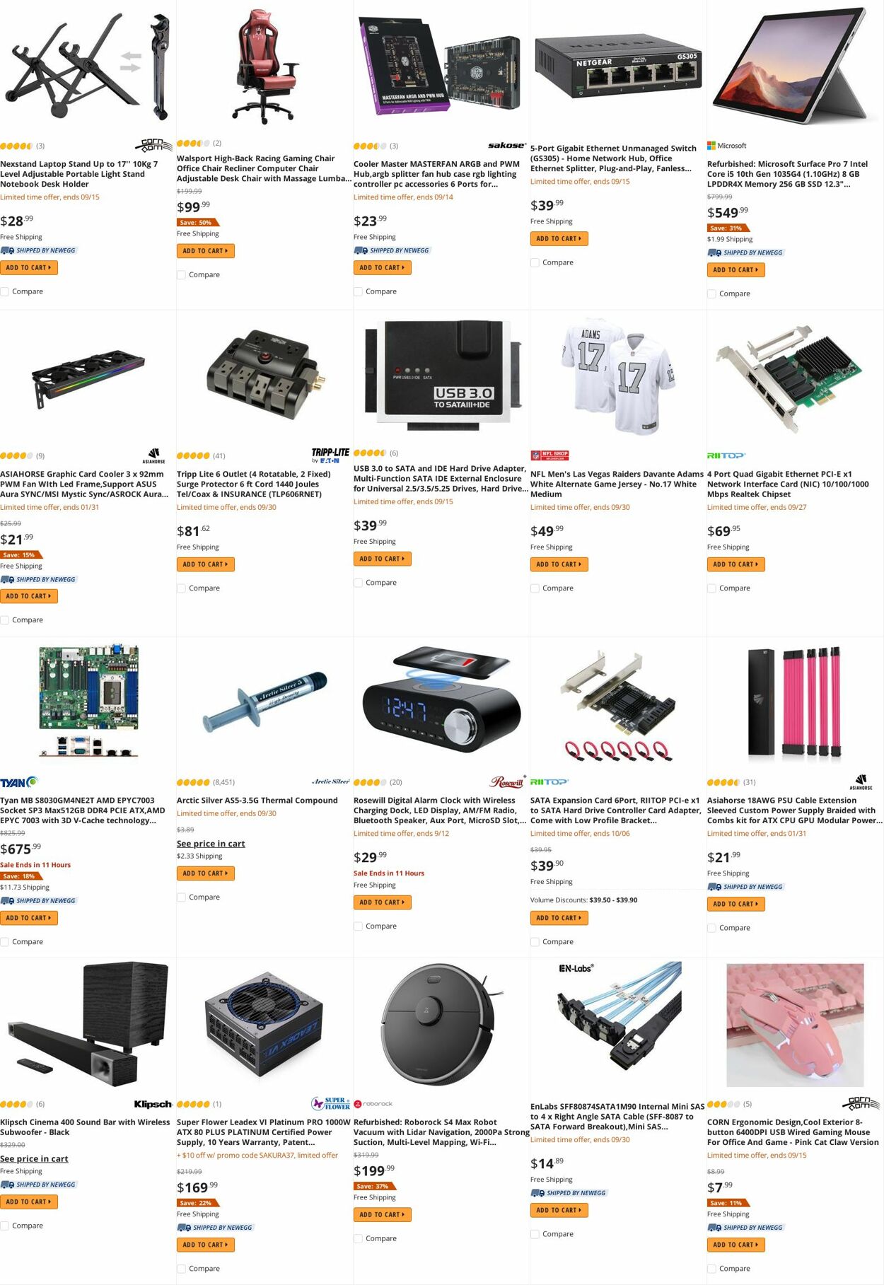 Weekly ad Newegg 09/12/2022 - 09/21/2022