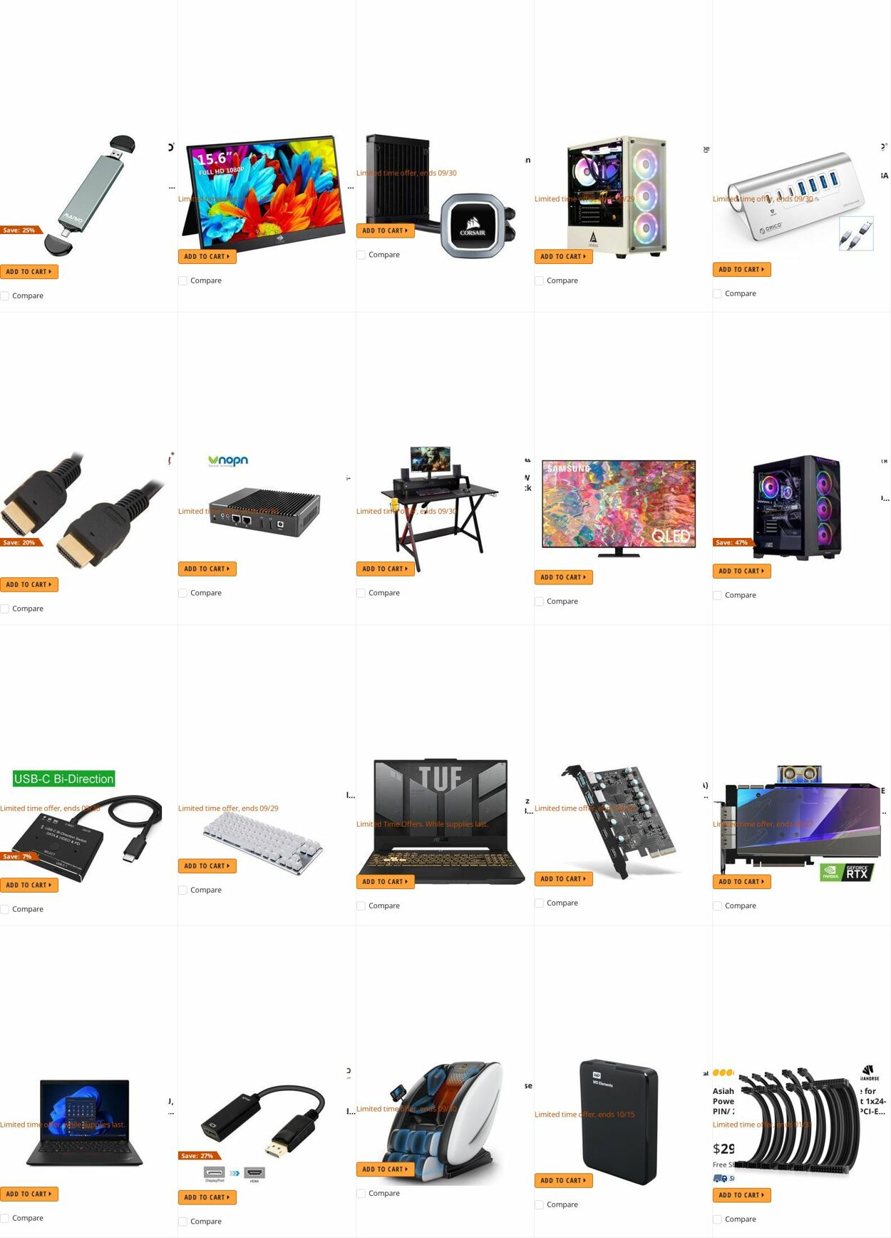 Weekly ad Newegg 09/26/2022 - 10/05/2022