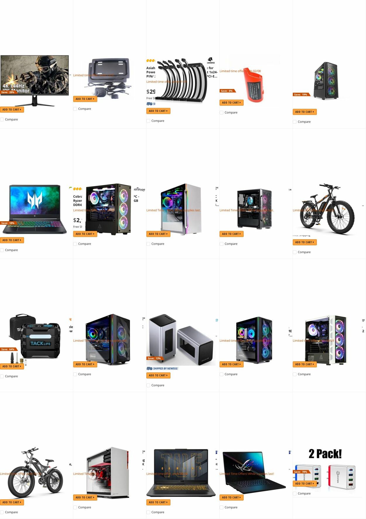 Weekly ad Newegg 09/26/2022 - 10/05/2022