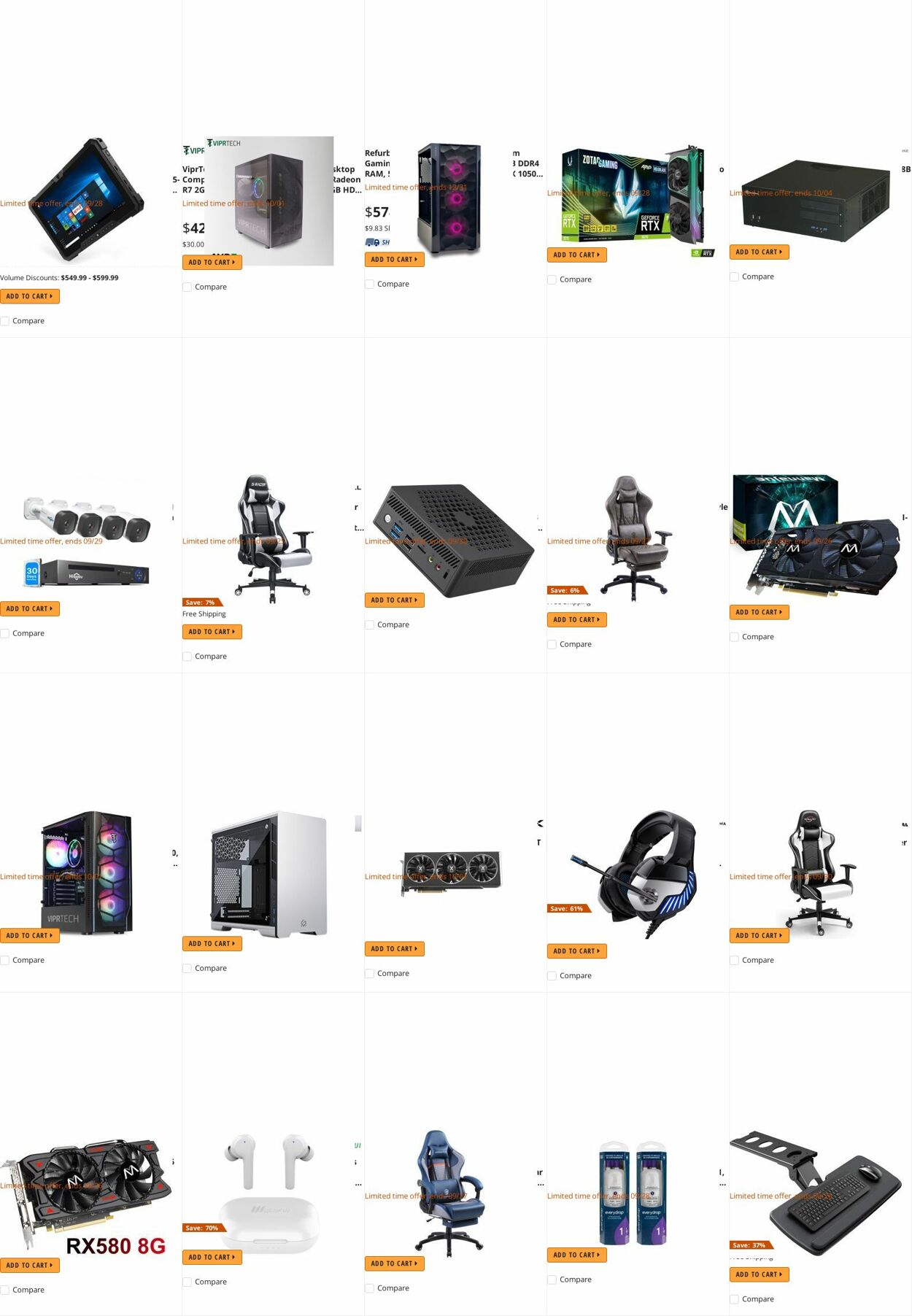 Weekly ad Newegg 09/26/2022 - 10/05/2022